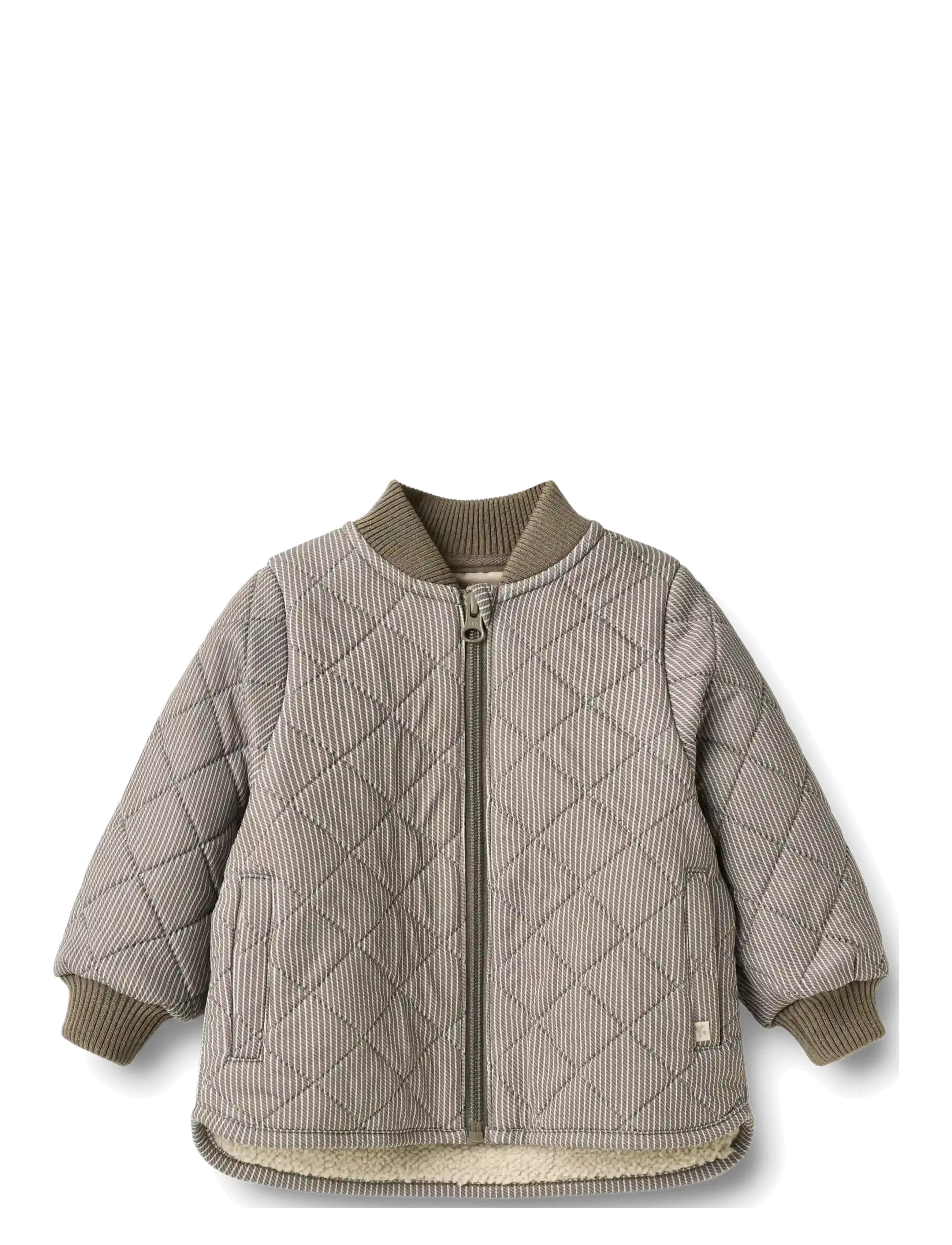 Wheat Thermo Jacket Benni - Thermo jackets - BROWN STRIPE / brown