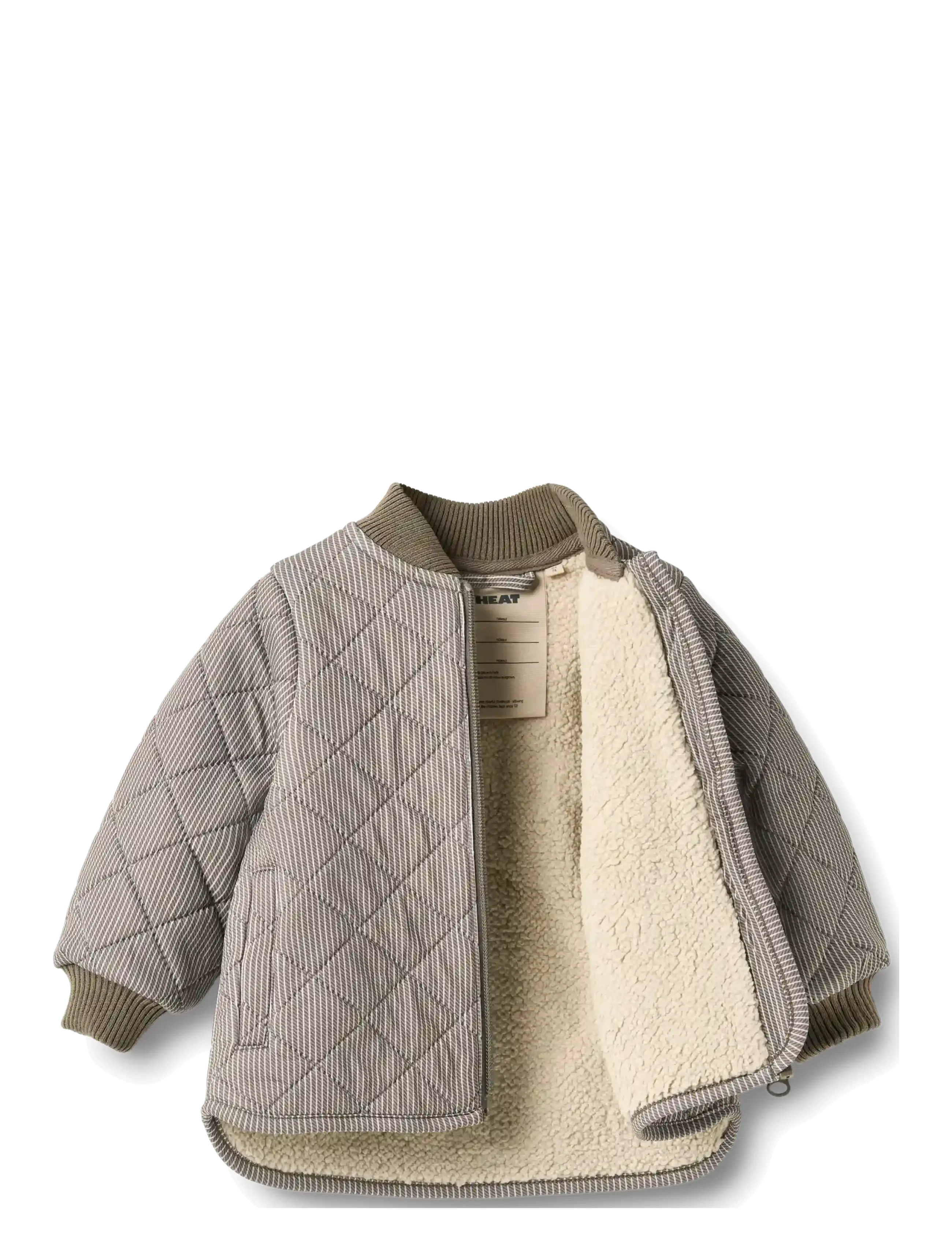 Wheat - Thermo Jacket Benni - thermo jackets - brown stripe - 2
