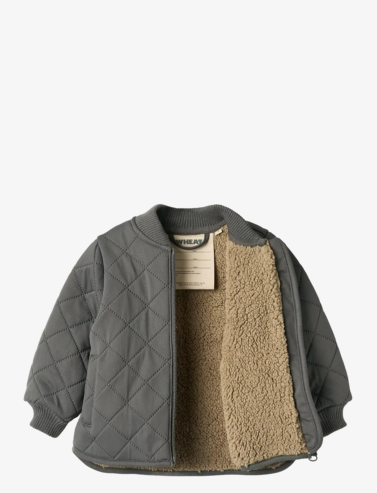 Wheat - Thermo Jacket Benni - efterårsjakker - black sea - 2