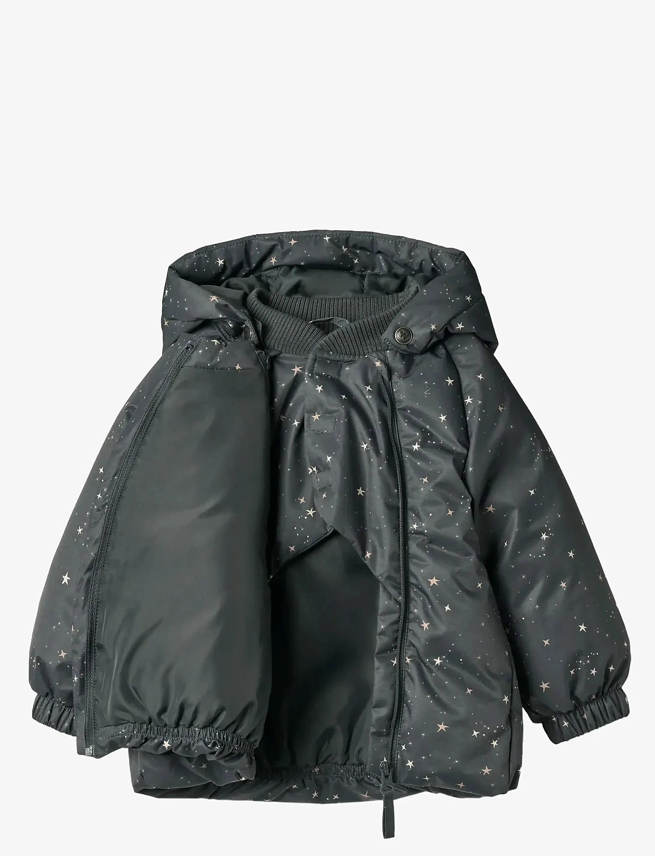 Wheat - Puffer Jacket Morgen - daunen- und steppjacken - black sea stars - 2