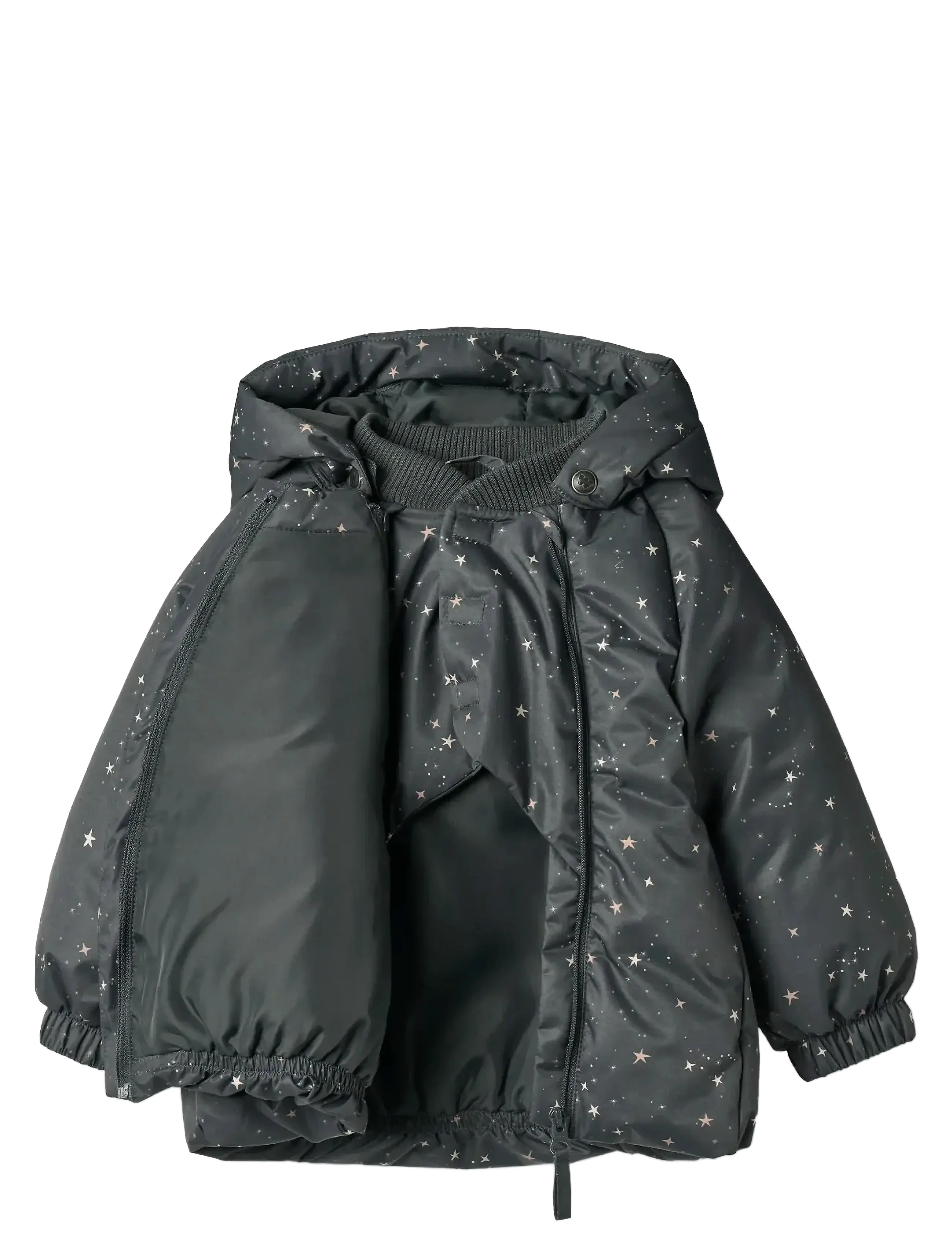 Wheat - Puffer Jacket Morgen - puffer & padded - black sea stars - 2