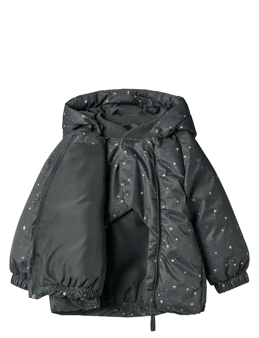 Wheat - Puffer Jacket Morgen - vinterjakker - black sea stars - 2
