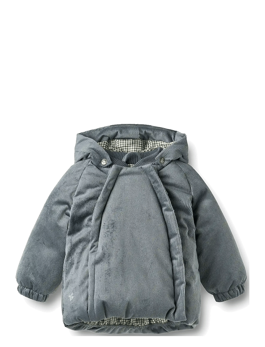 Wheat - Puffer jacket Morgen - vinterjackor - greyblue - 0