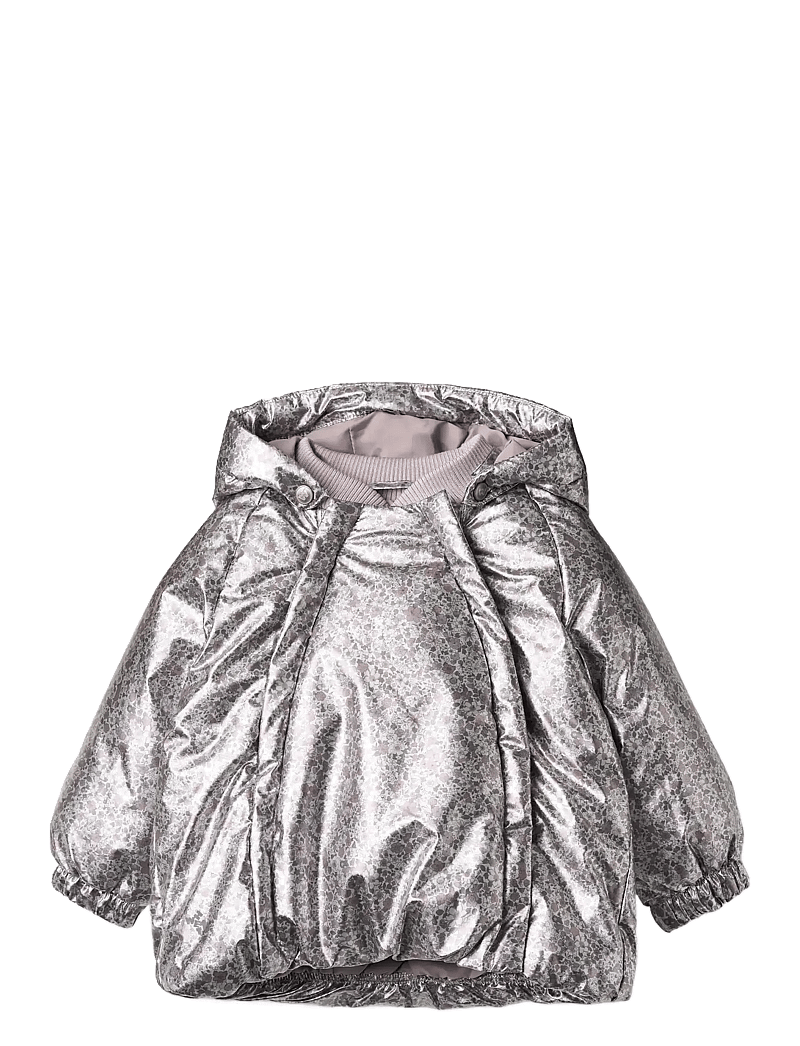 Wheat - Puffer jacket Morgen - vinterjackor - silver flower meadow - 1