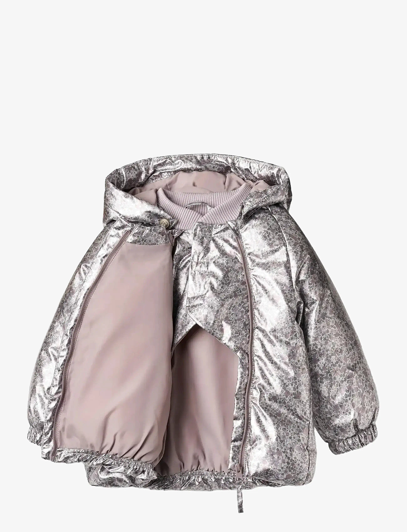 Wheat - Puffer Jacket Morgen - puhvis ja polsterdatud - silver flower meadow - 2