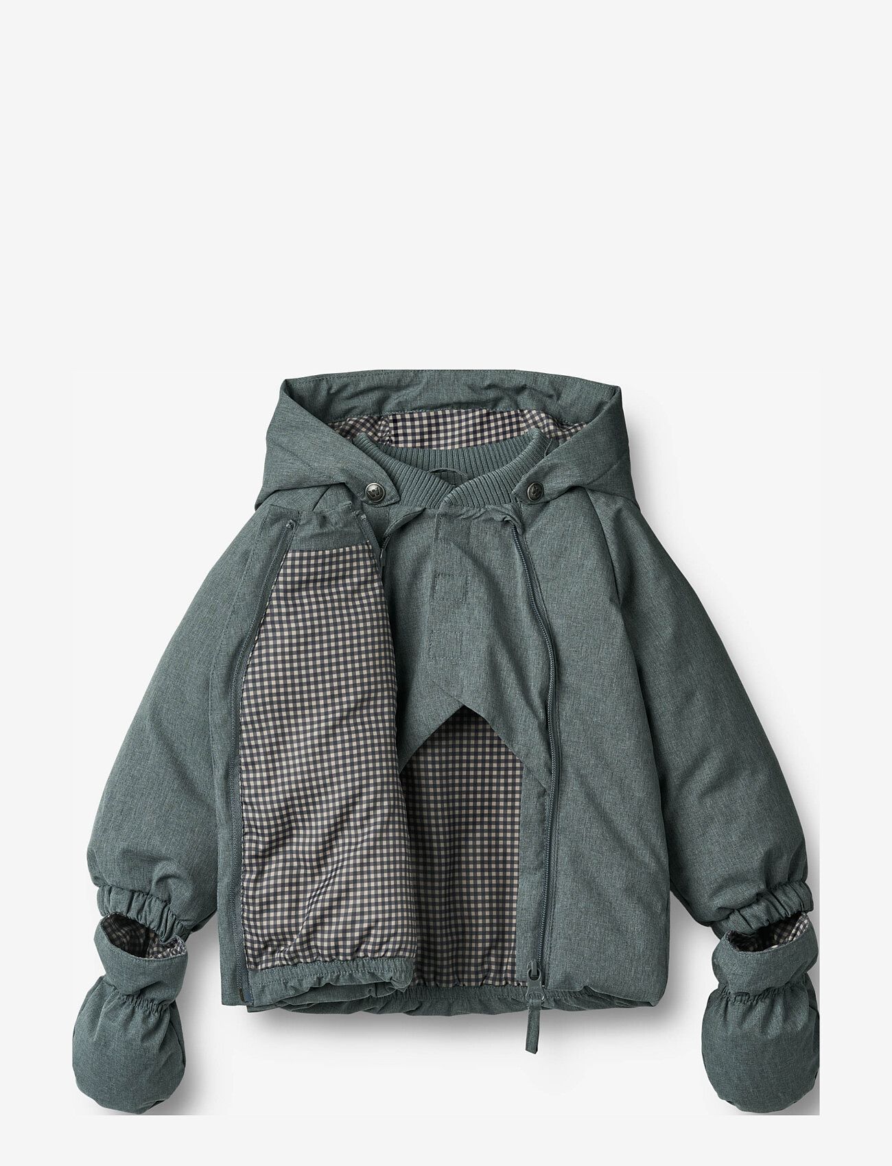 Wheat - Puffer Jacket Morgen - ink melange - 2