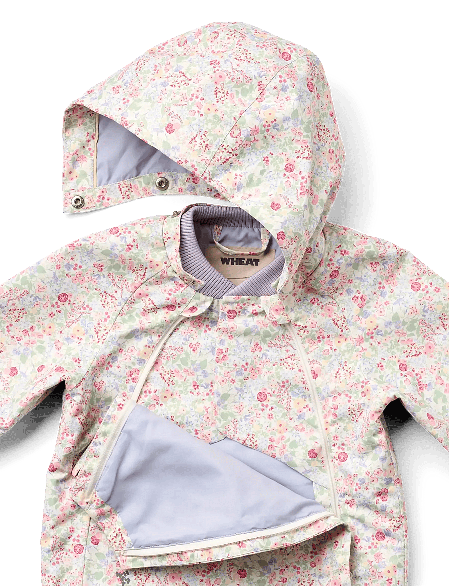 Wheat - Jacket Sveo - shell-jacken - cool sky flowers - 3
