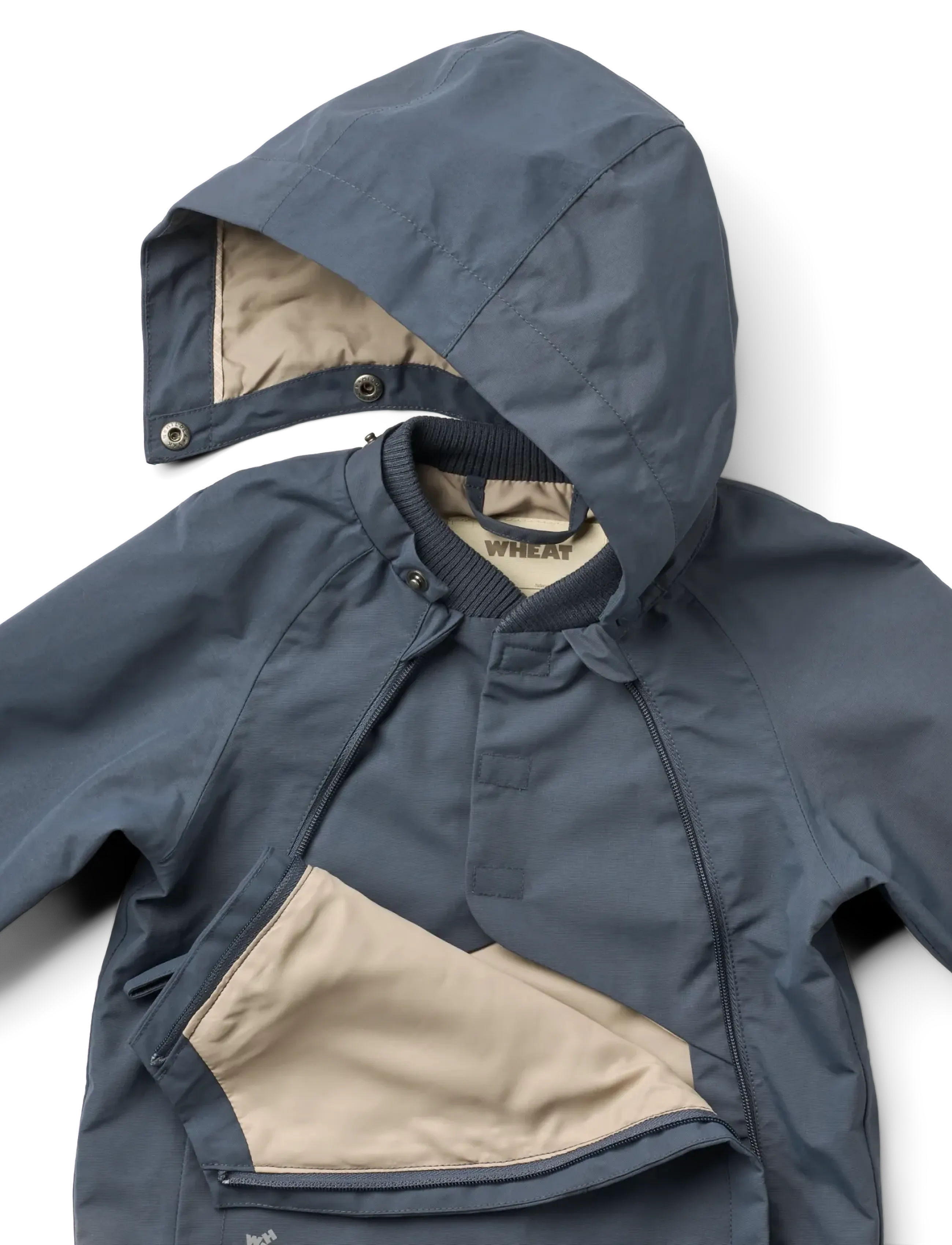 Wheat - Jacket Sveo Tech - greyblue - 3