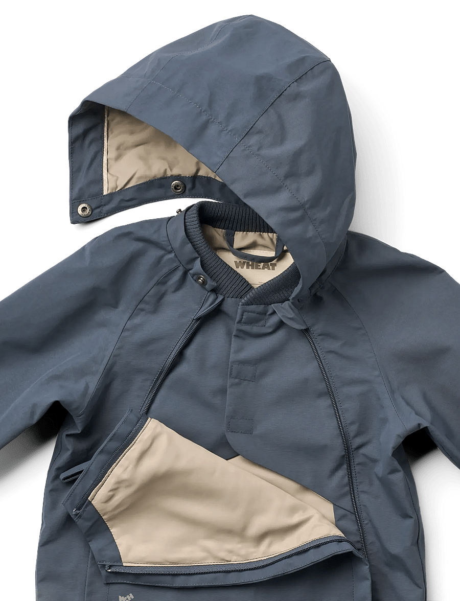 Wheat - Jacket Sveo Tech - greyblue - 3