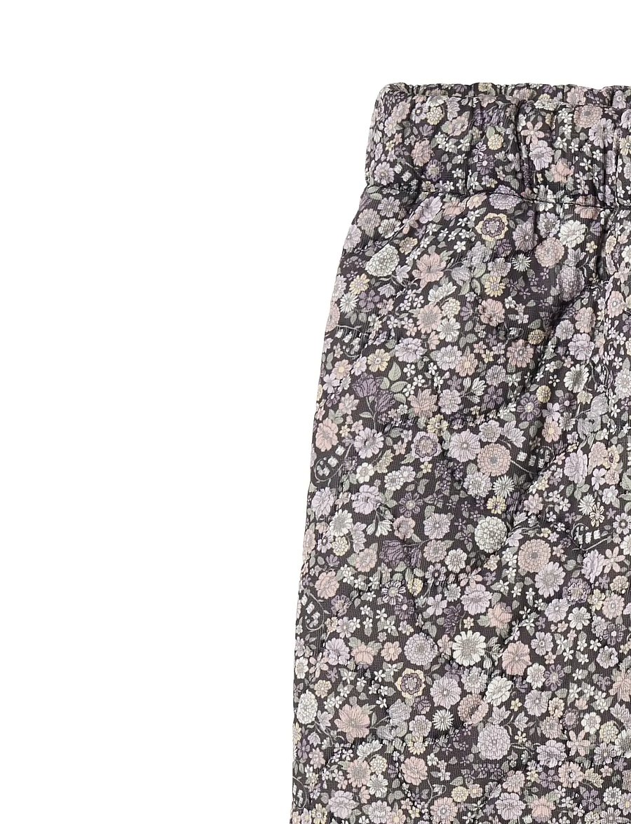 Wheat - Thermo Pants Alex - termobukser - black sea flowers - 2