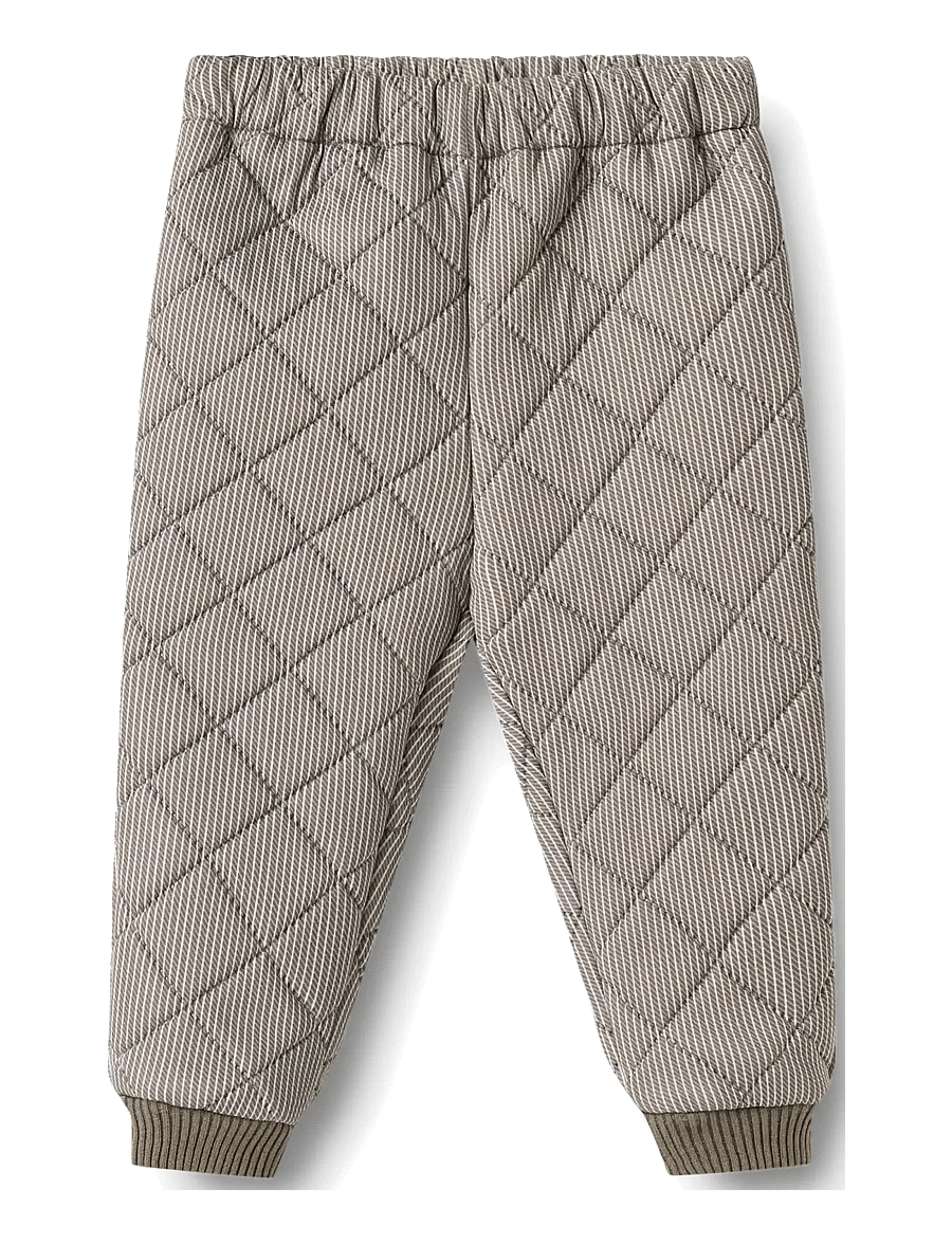 Wheat - Thermo Pants Alex - thermo-hose - brown stripe - 0