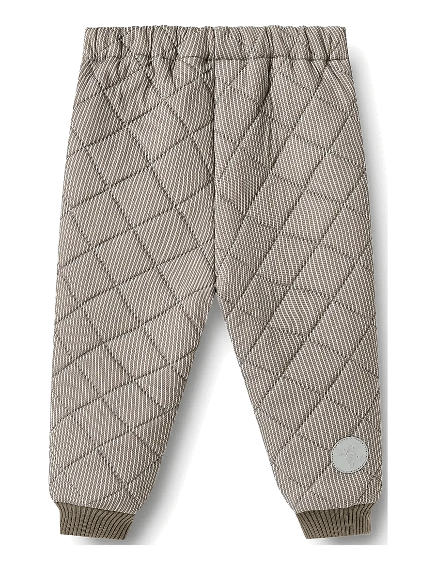 Wheat - Thermo Pants Alex - thermo-hose - brown stripe - 1
