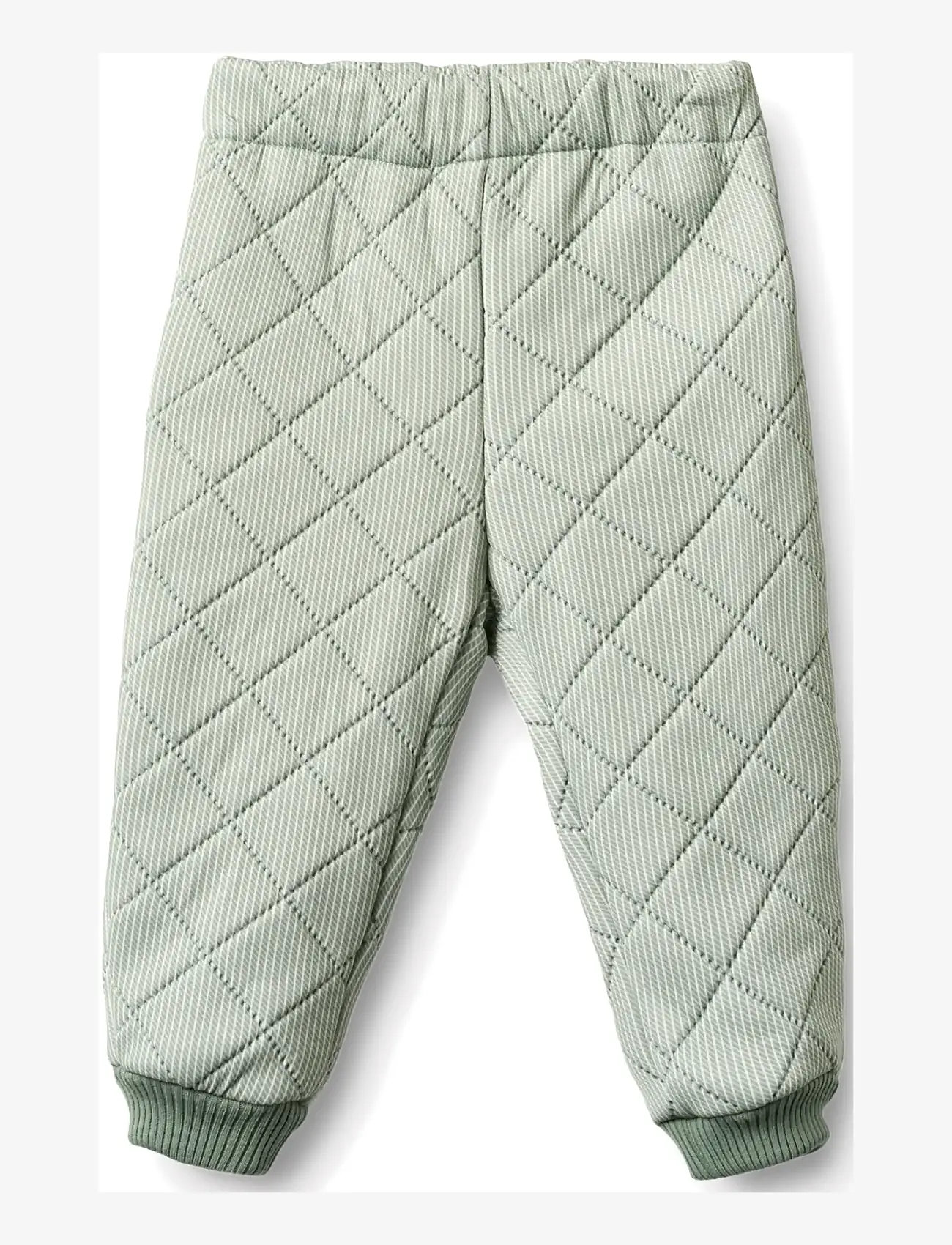 Wheat - Thermo Pants Alex - kattepüksid - green stripe - 0