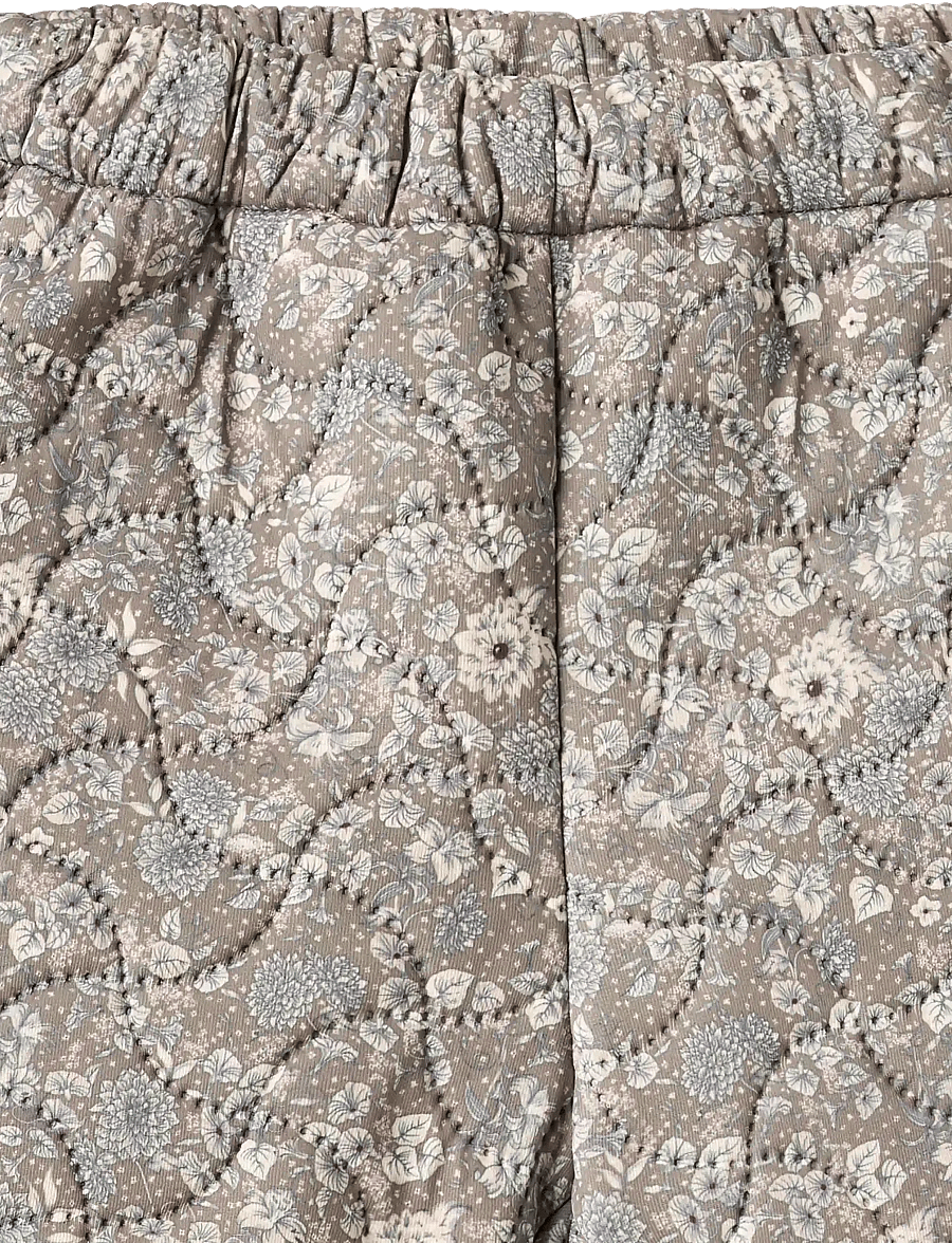 Wheat - Thermo Pants Alex - thermo-hose - grey stone flowers - 2