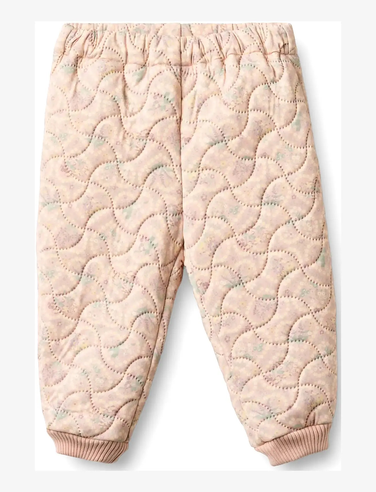 Wheat - Thermo Pants Alex - termobukser - heart flowers - 0