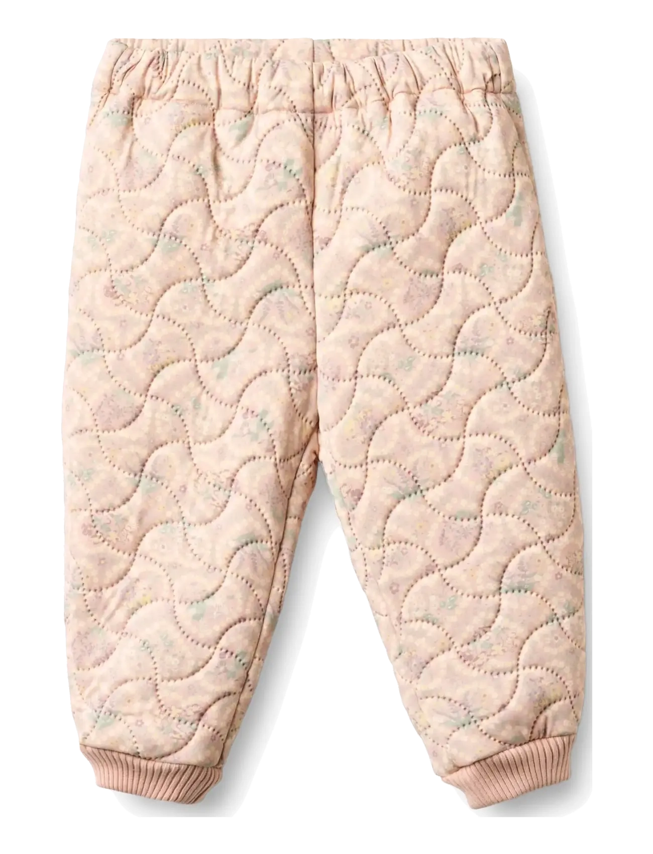 Wheat Thermo Pants Alex - Wheat - HEART FLOWERS / pink/rose