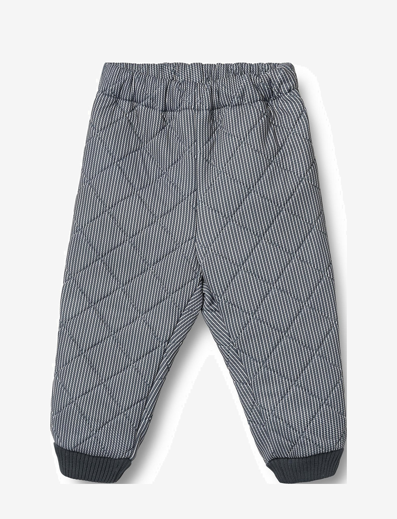 Wheat - Thermo Pants Alex - kattepüksid - ink stripe - 0