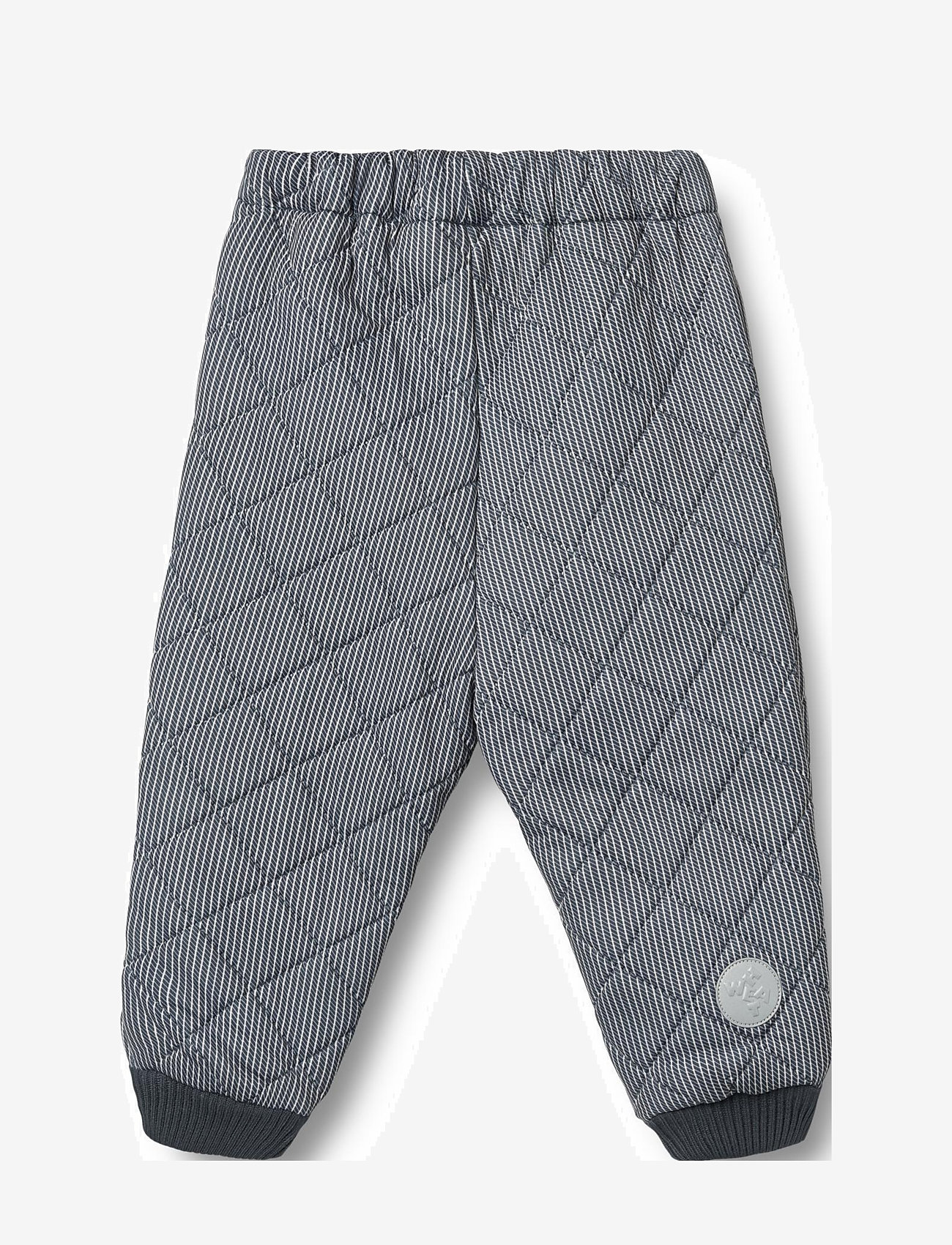 Wheat - Thermo Pants Alex - kattepüksid - ink stripe - 1