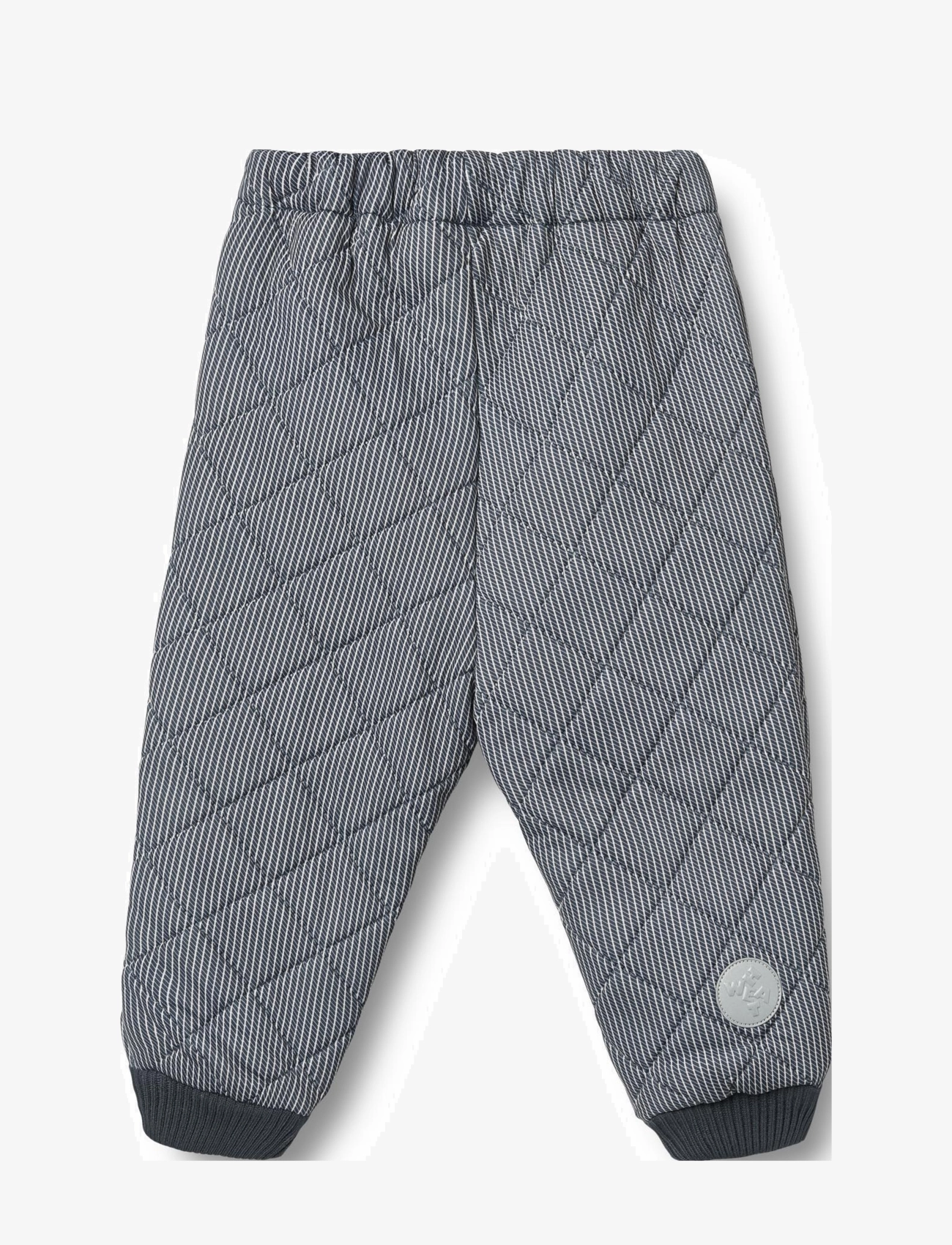 Wheat - Thermo Pants Alex - thermo-buxur - ink stripe - 1