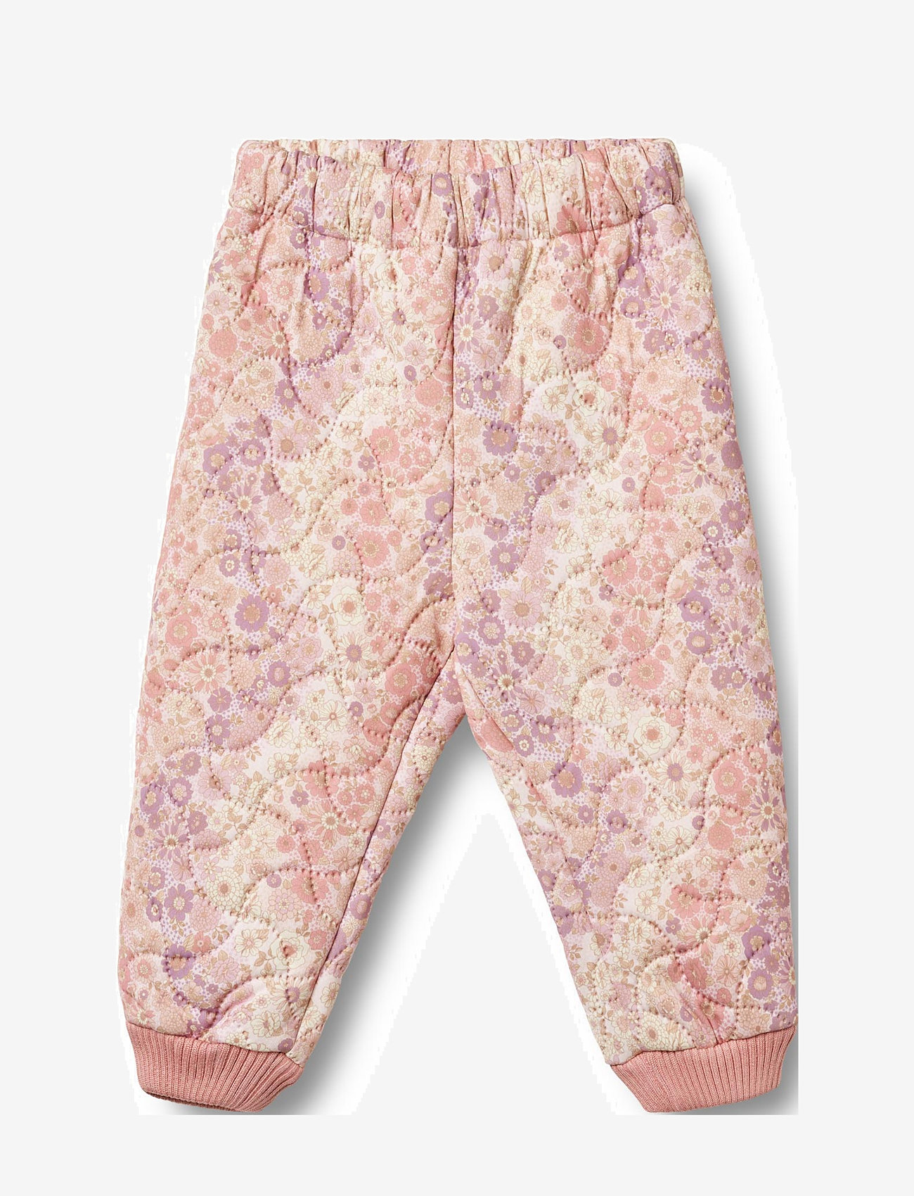 Wheat - Thermo Pants Alex - regenhosen - lilac flower rainbow - 0