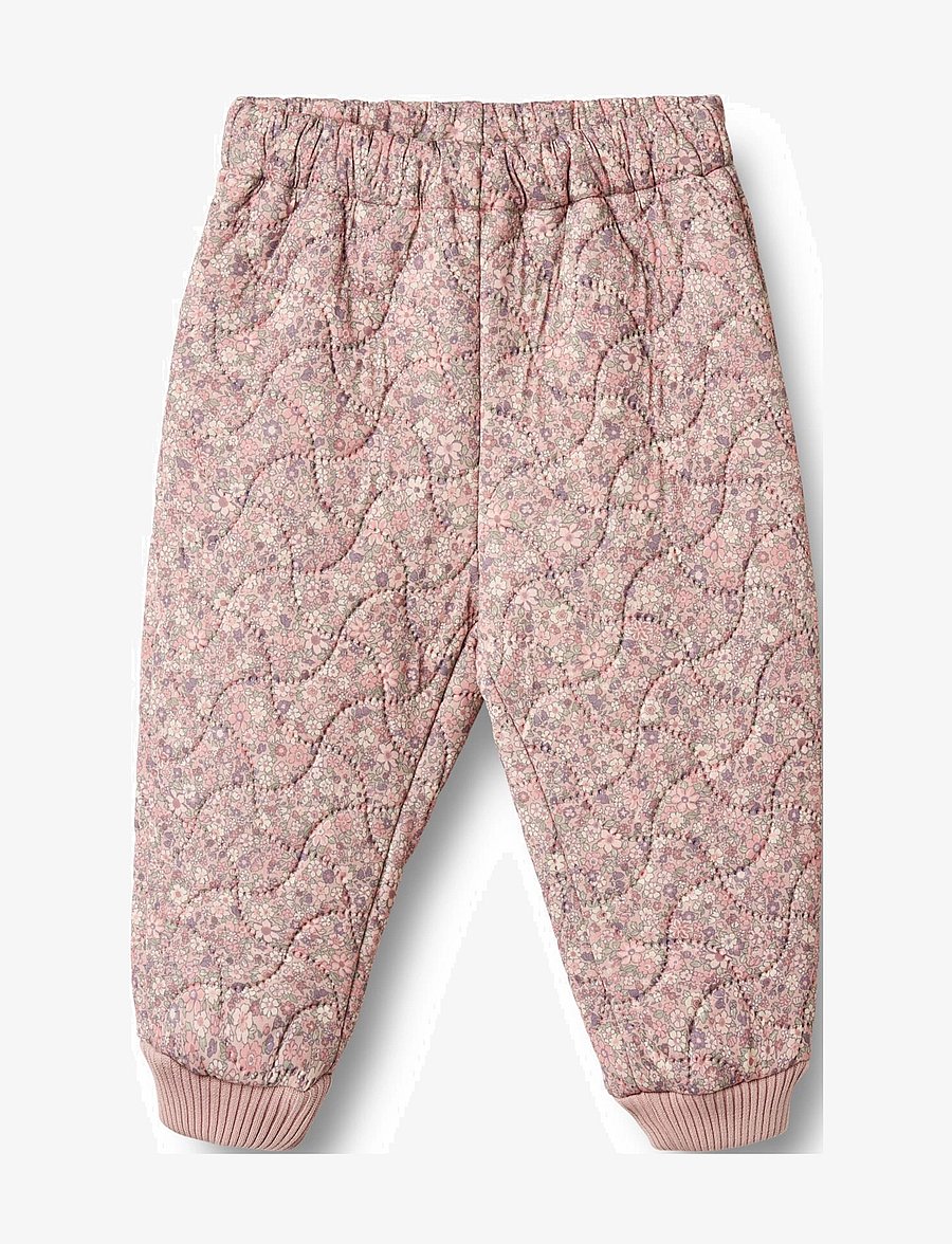 Wheat - Thermo Pants Alex - termopüksid - powder flower meadow - 0