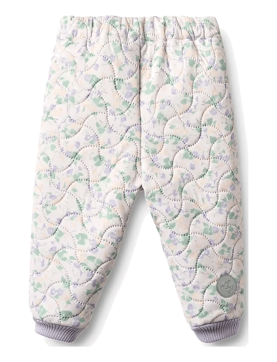Wheat - Thermo Pants Alex - thermo-hose - purple light petunias - 1
