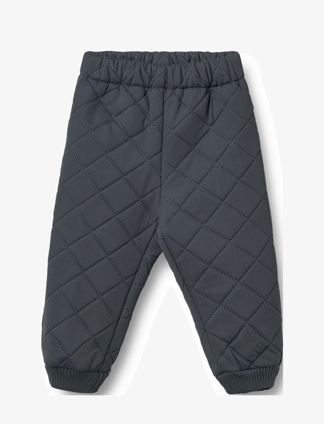 Wheat Thermo Pants Alex, Børn, Quiltede Termobukser, Navy, Str: 74