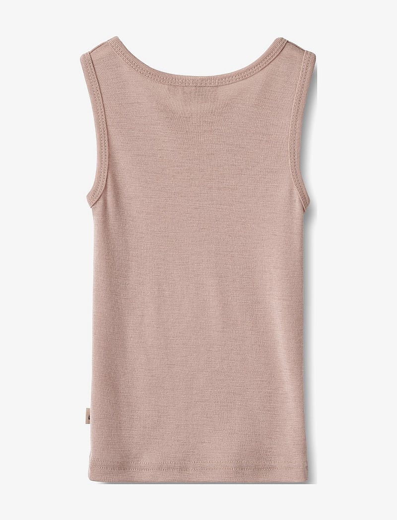 Wheat - Wool Singlet Iggy - Ærmeløs undertrøje - dry rose - 1
