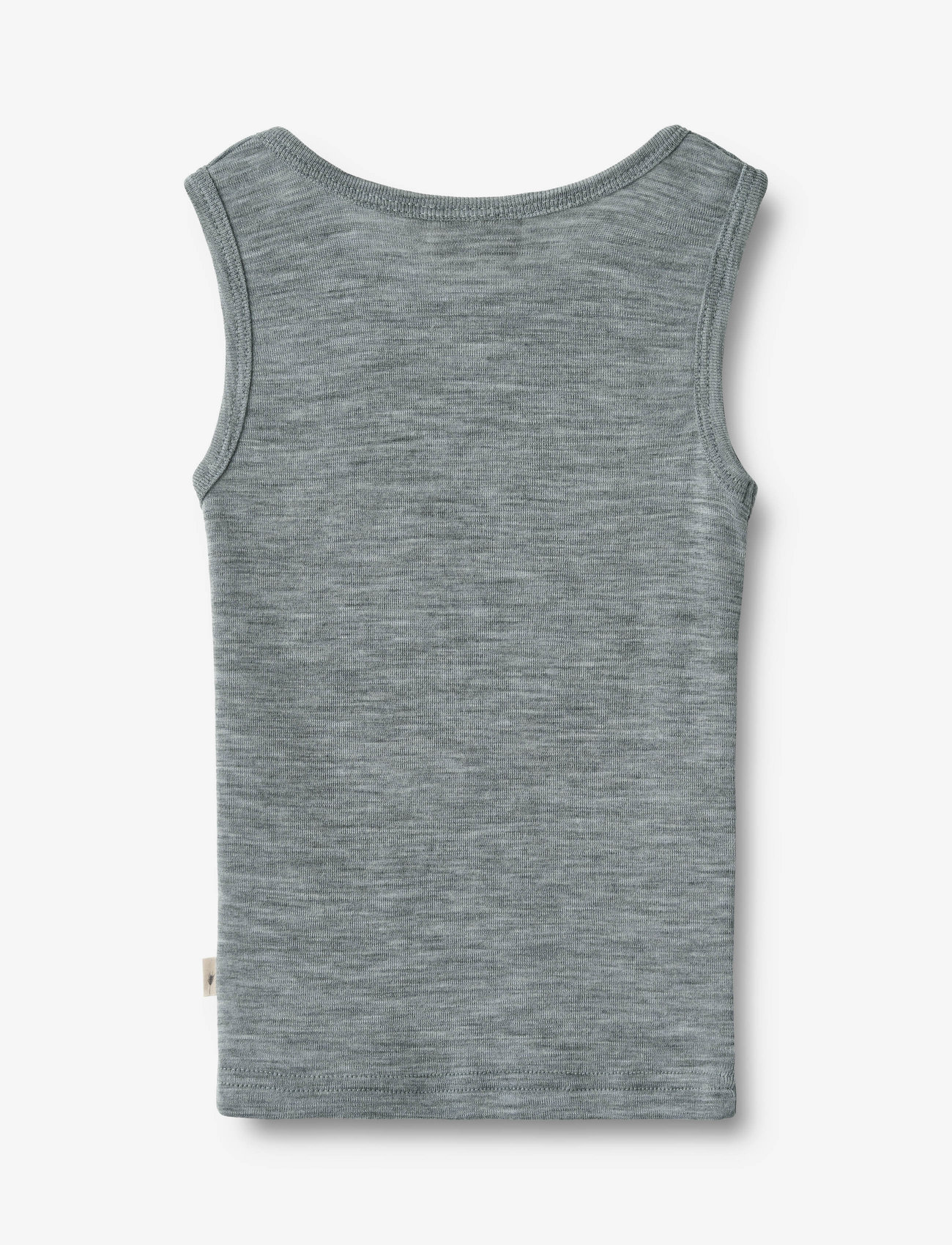 Wheat - Wool Singlet Iggy - Ærmeløs undertrøje - melange grey - 1