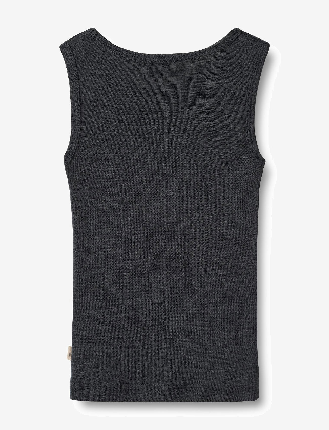 Wheat - Wool Singlet Iggy - linnen - navy - 1
