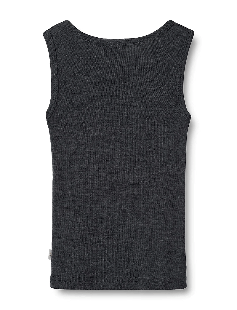 Wheat - Wool Singlet Iggy - linnen - navy - 1