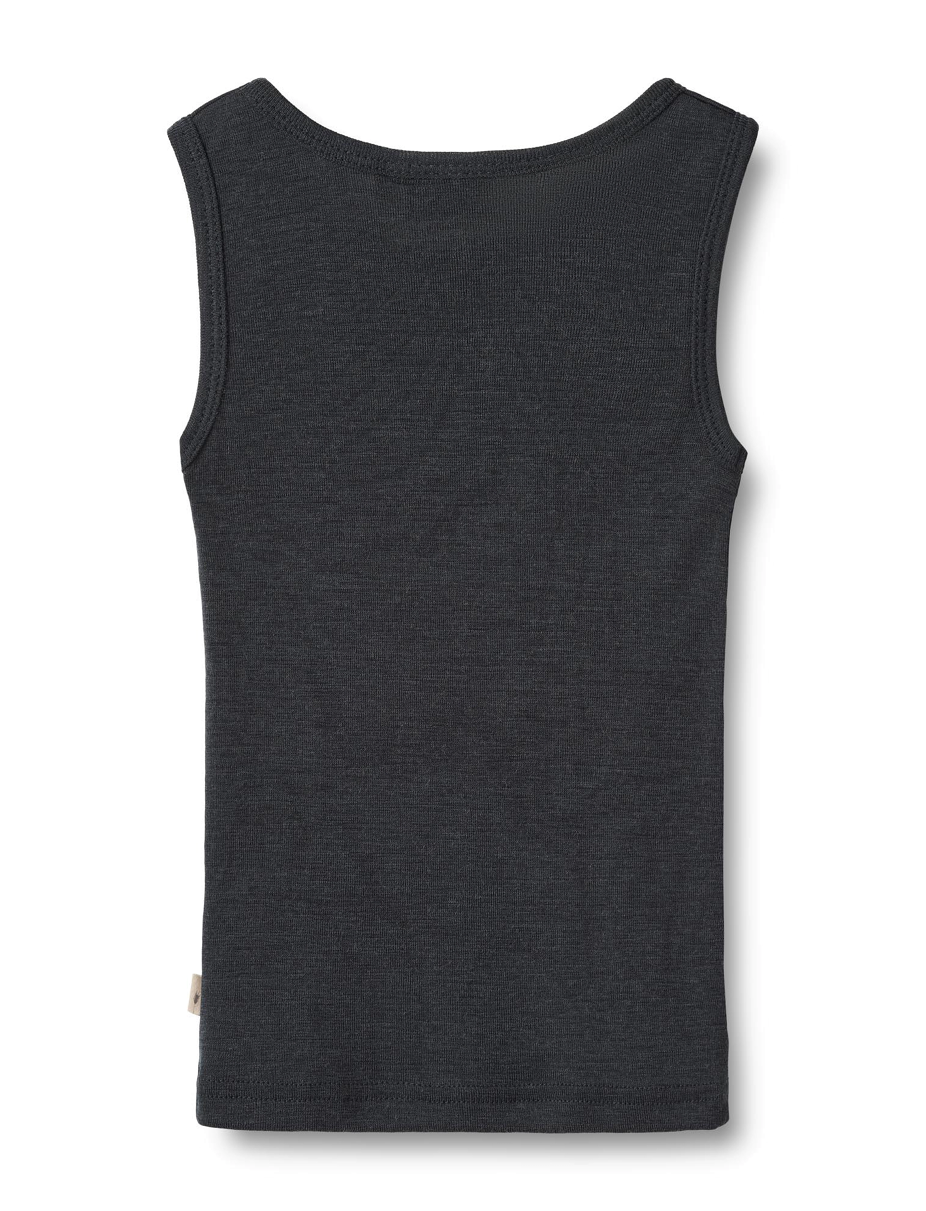 Wheat - Wool Singlet Iggy - varrukateta - navy - 1