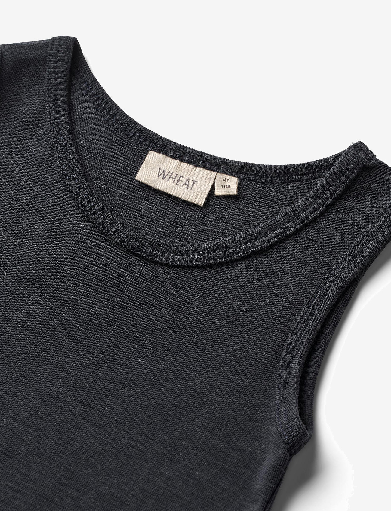 Wheat - Wool Singlet Iggy - linnen - navy - 2