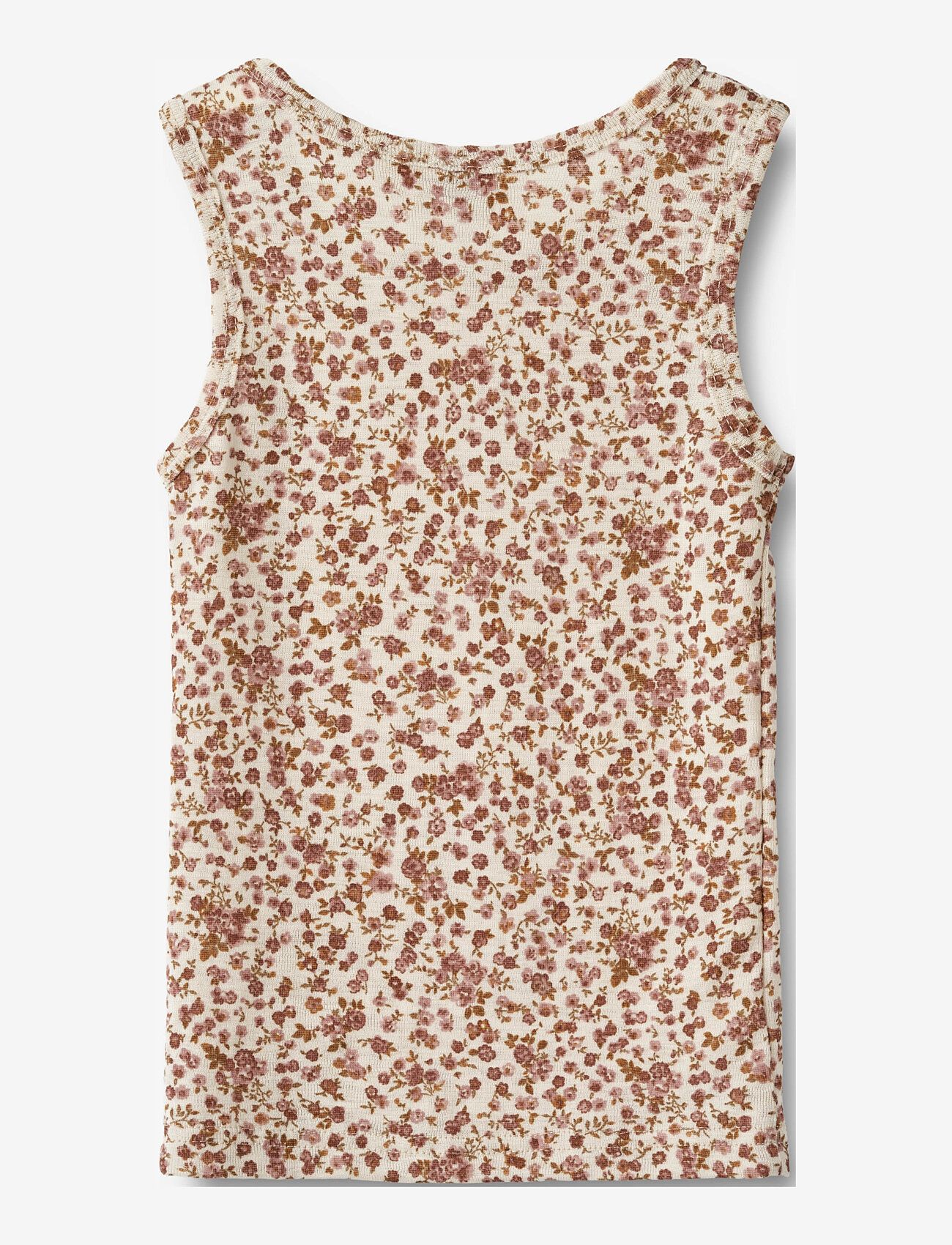 Wheat - Wool Singlet Iggy - Õlapaeltega topid - rose flowers - 1