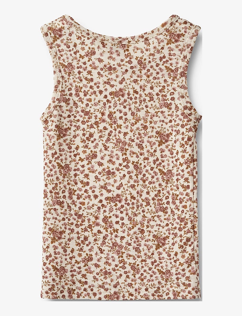 Wheat - Wool Singlet Iggy - Õlapaeltega topid - rose flowers - 1