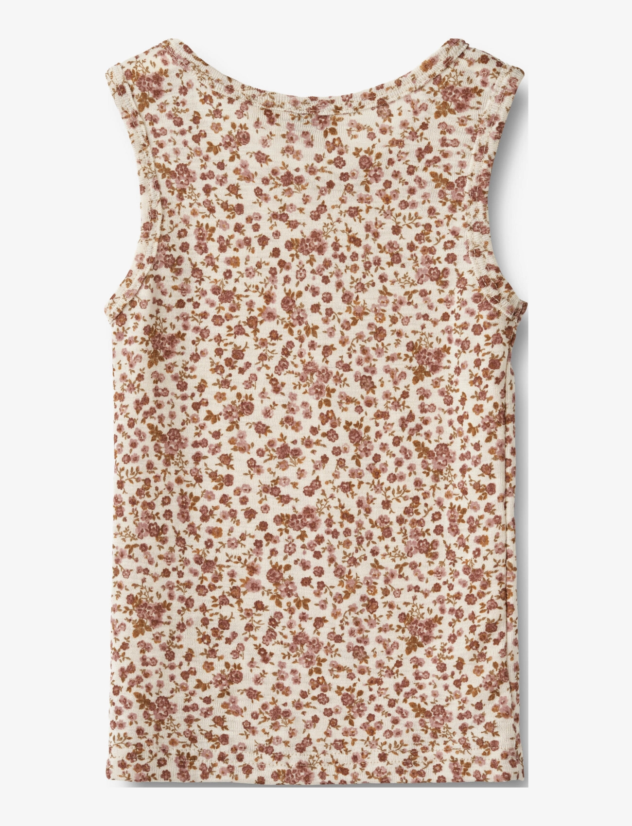Wheat - Wool Singlet Iggy - tanktops - rose flowers - 1