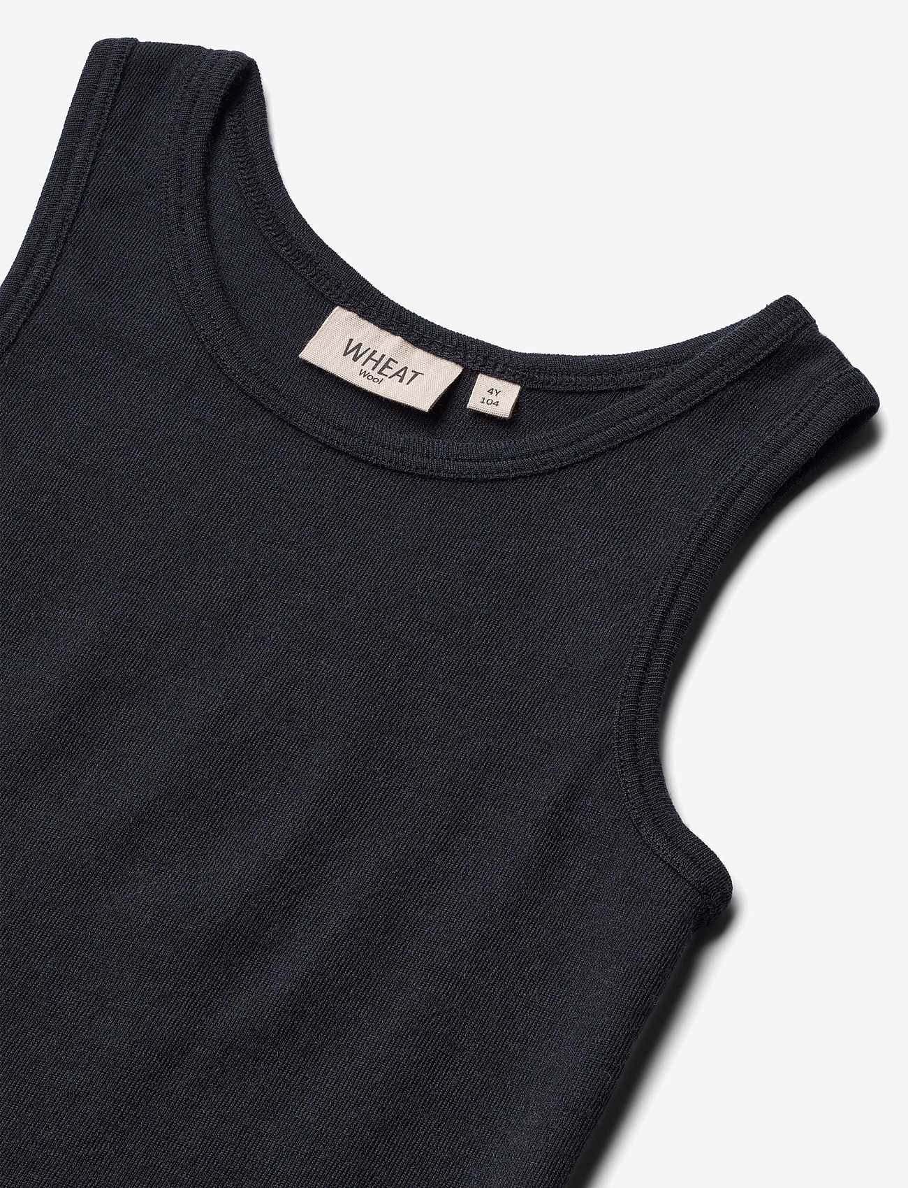 Wheat - Wool Singlet Iggy - navy - 2