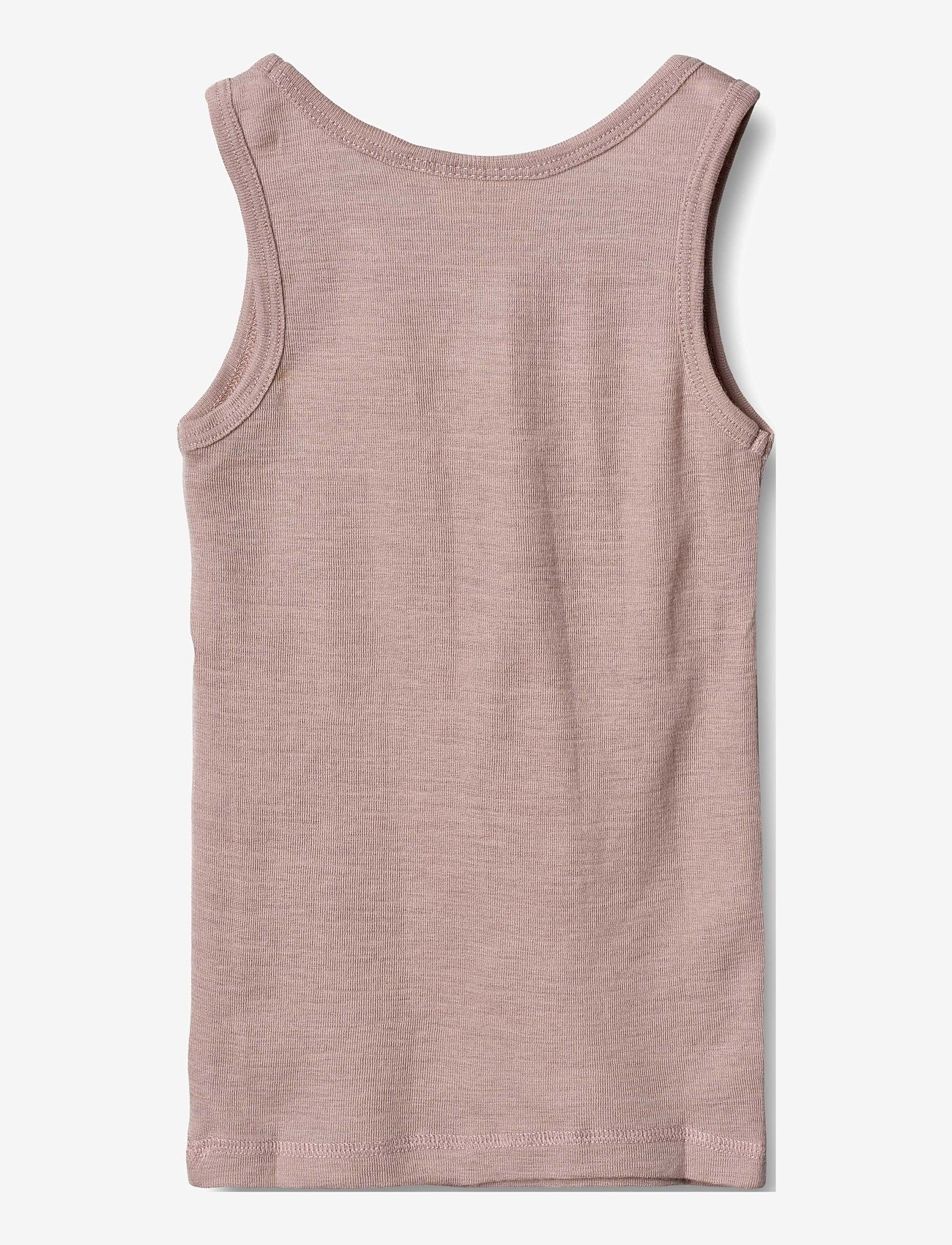 Wheat - Wool Singlet Elga - dark powder - 1