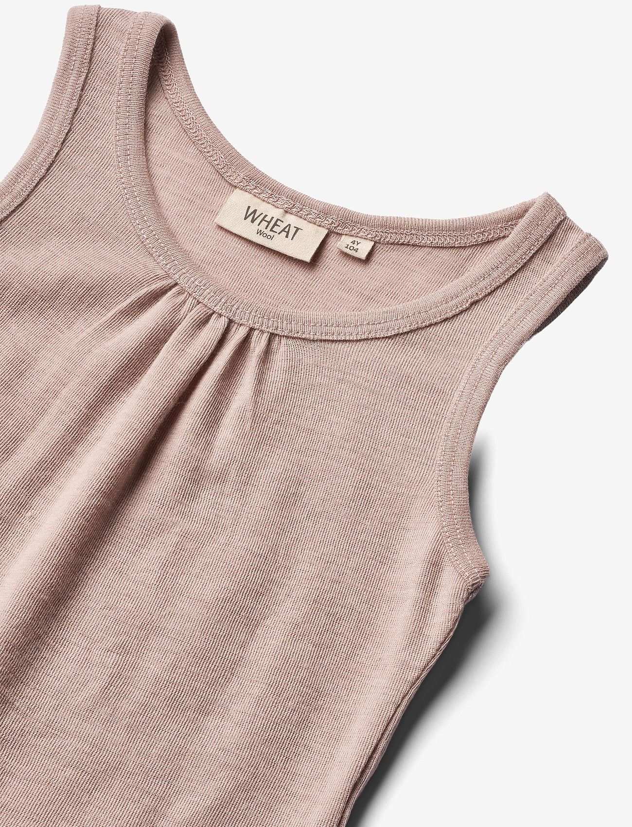 Wheat - Wool Singlet Elga - dark powder - 2