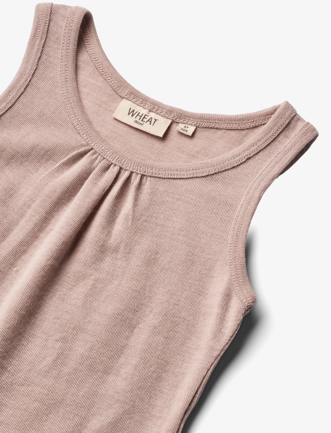 Wheat - Wool Singlet Elga - dark powder - 2