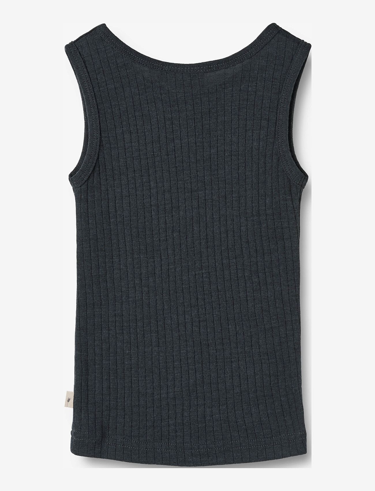 Wheat - Wool Silk Singlet Iggy - Ærmeløs undertrøje - navy - 1