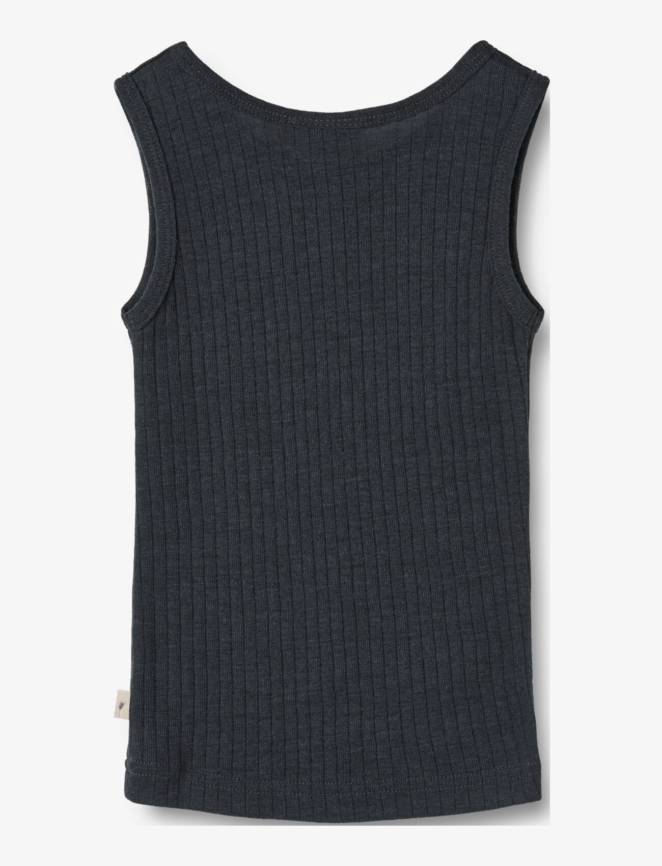 Wheat - Wool Silk Singlet Iggy - navy - 1