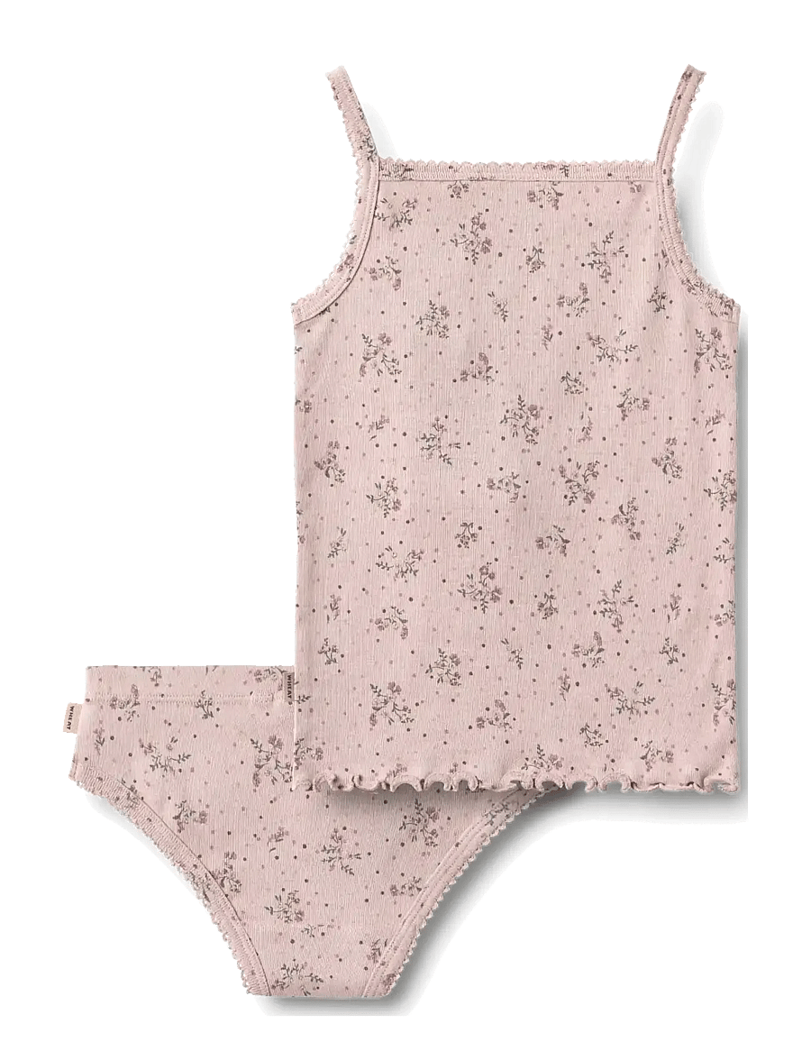 Wheat - Underwear Havanna - underklädesset - lilac flowers - 1