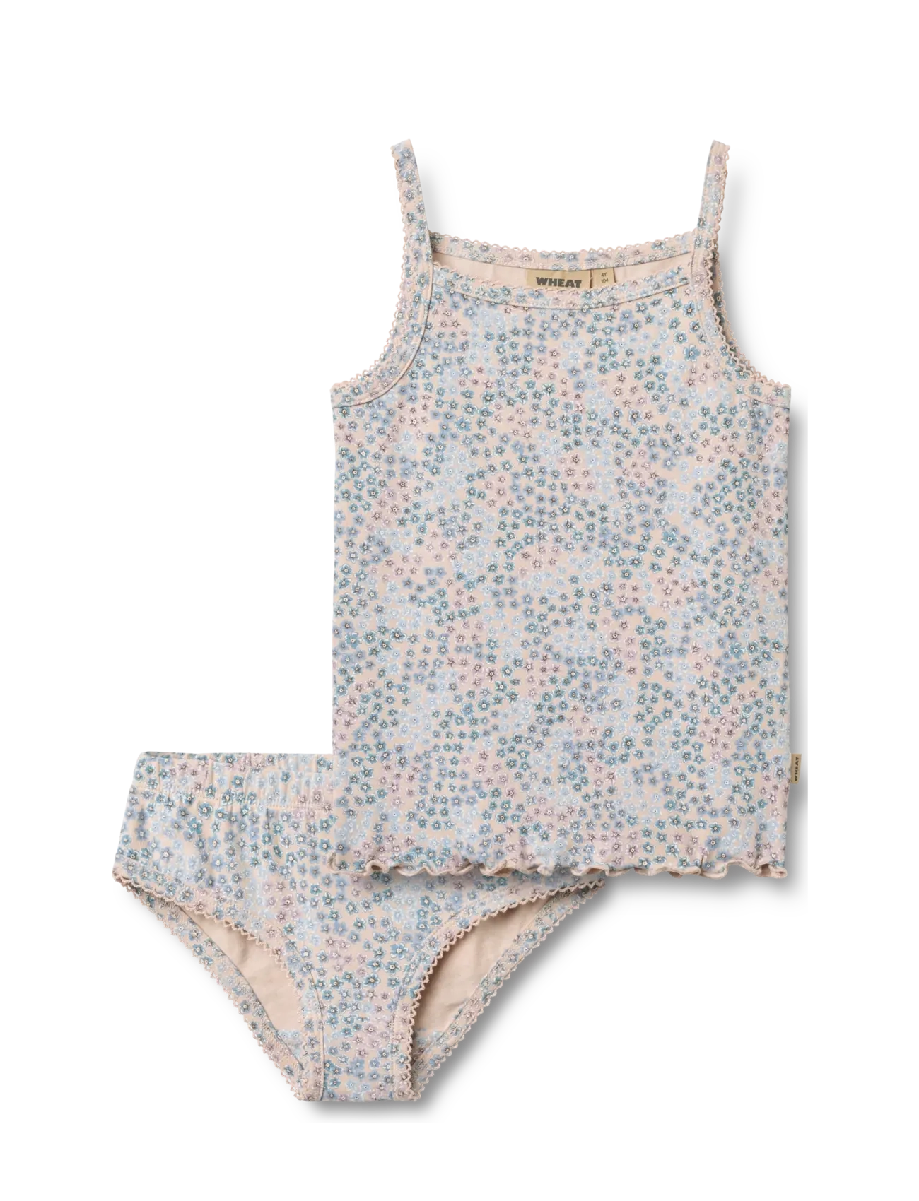 Wheat Underwear Havanna, 92, Blue, Undertøj > Undertøjssæt, Børn