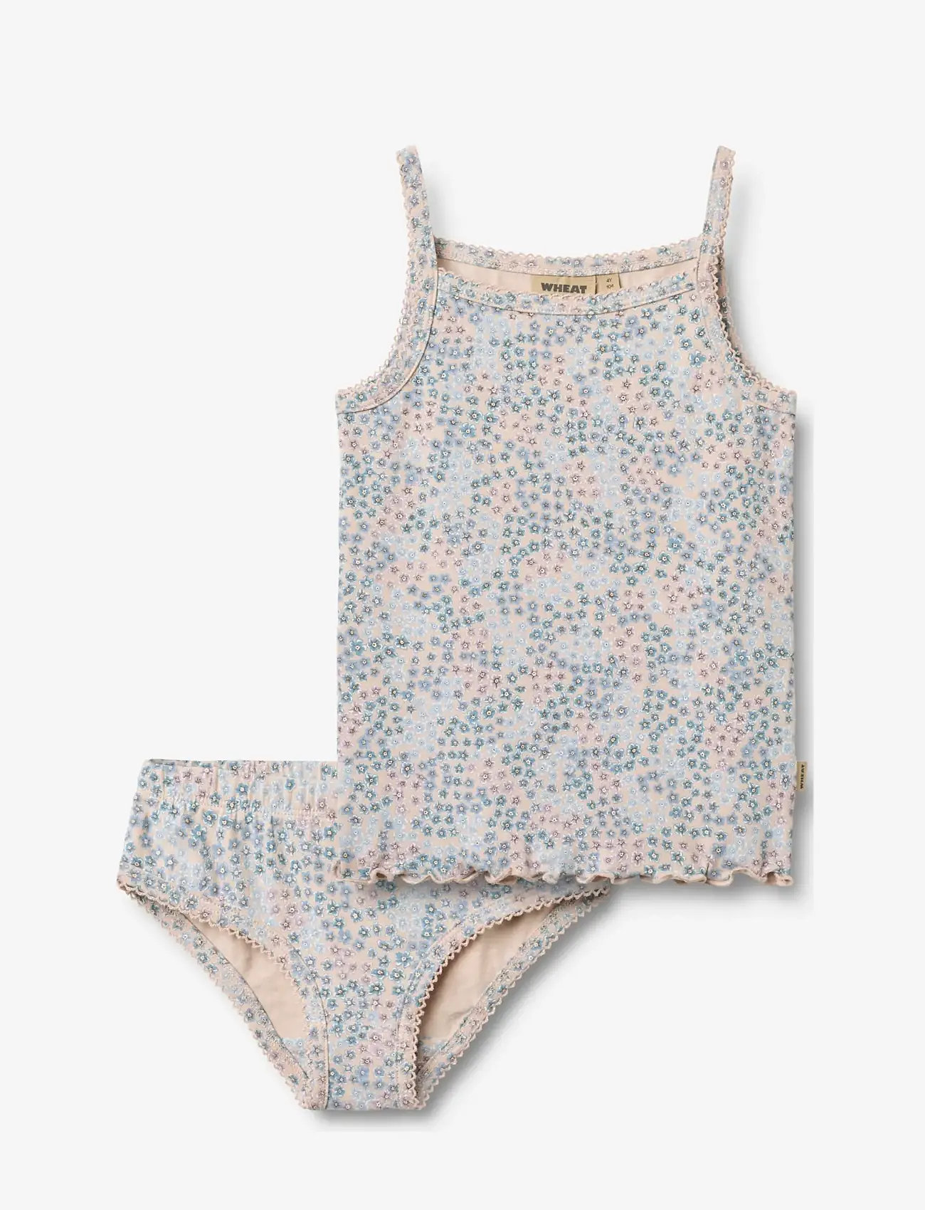 Wheat - Underwear Havanna - sets - powder blue flowers - 0