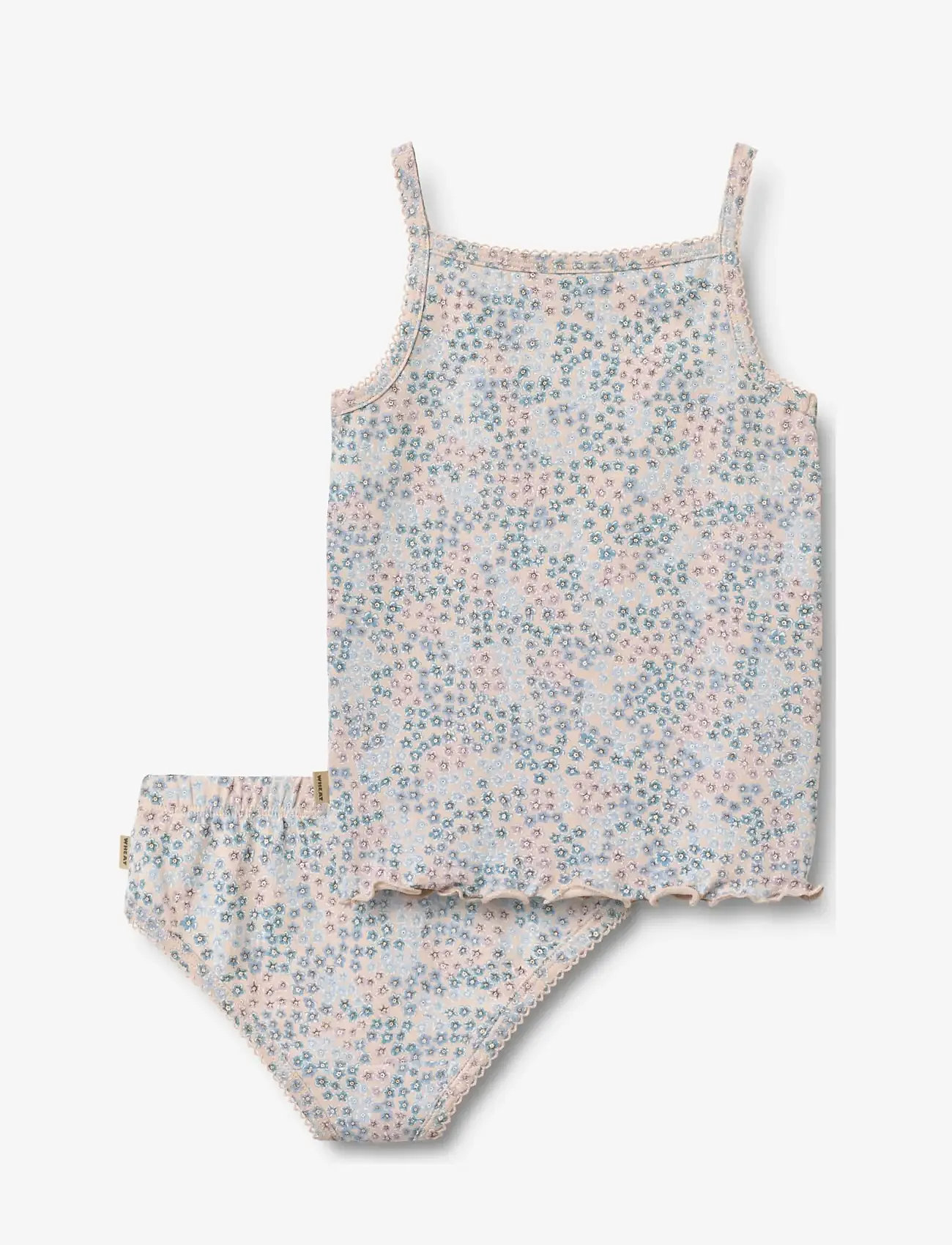Wheat - Underwear Havanna - sets - powder blue flowers - 1