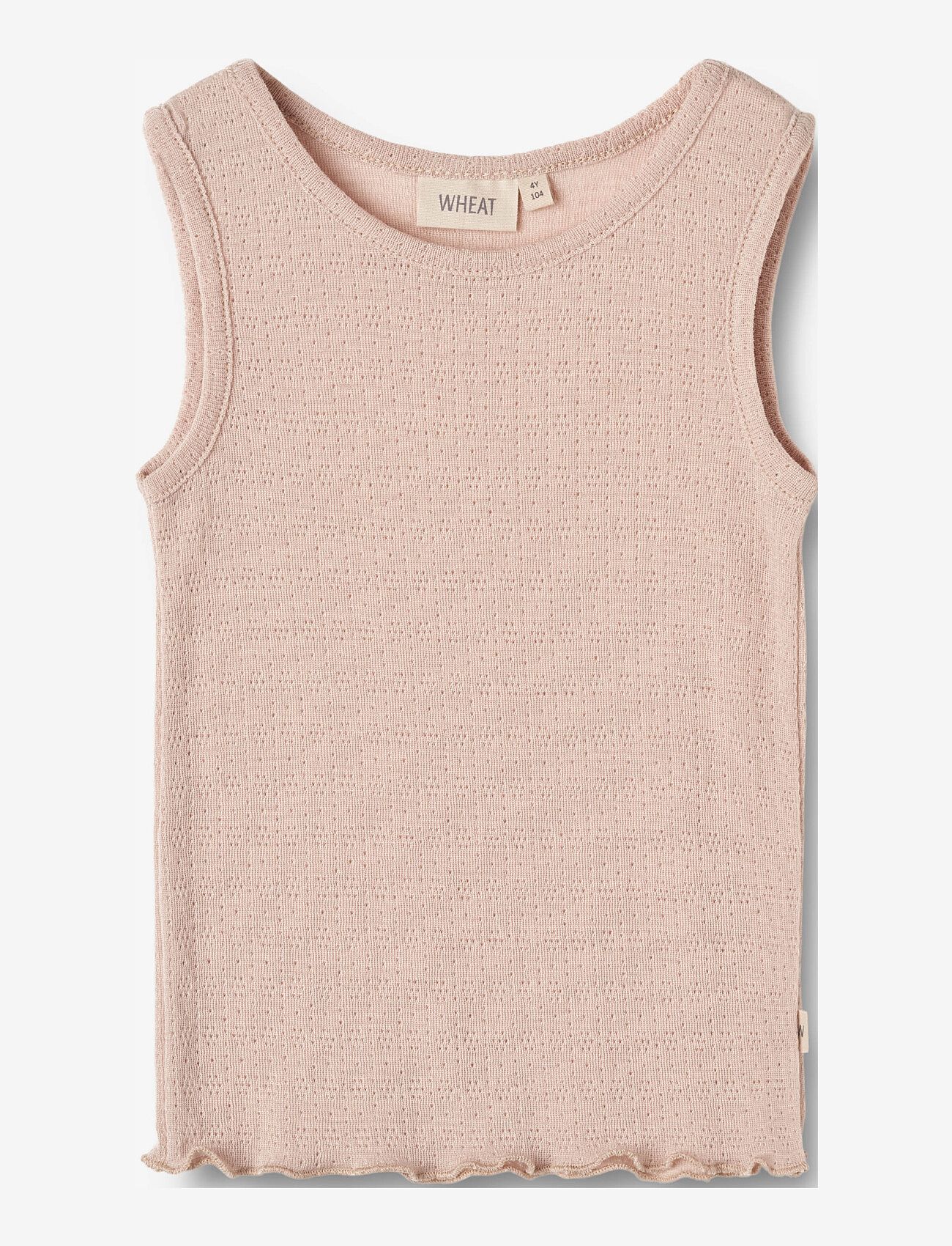 Wheat - Wool Silk Singlet Cilia - Ärmellose - pale lilac - 0