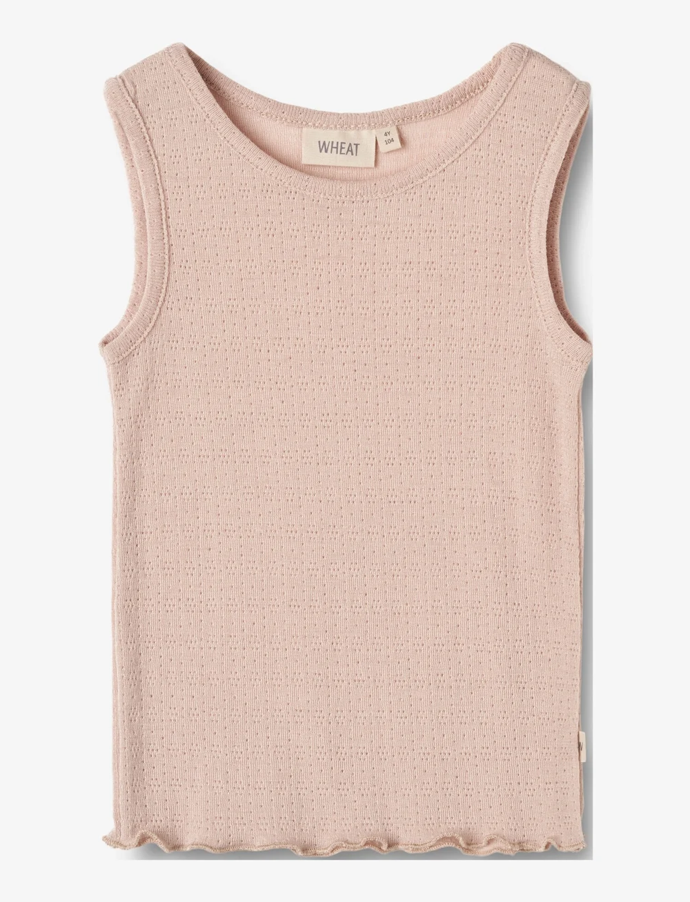 Wheat - Wool Silk Singlet Cilia - Ærmeløs undertrøje - pale lilac - 0