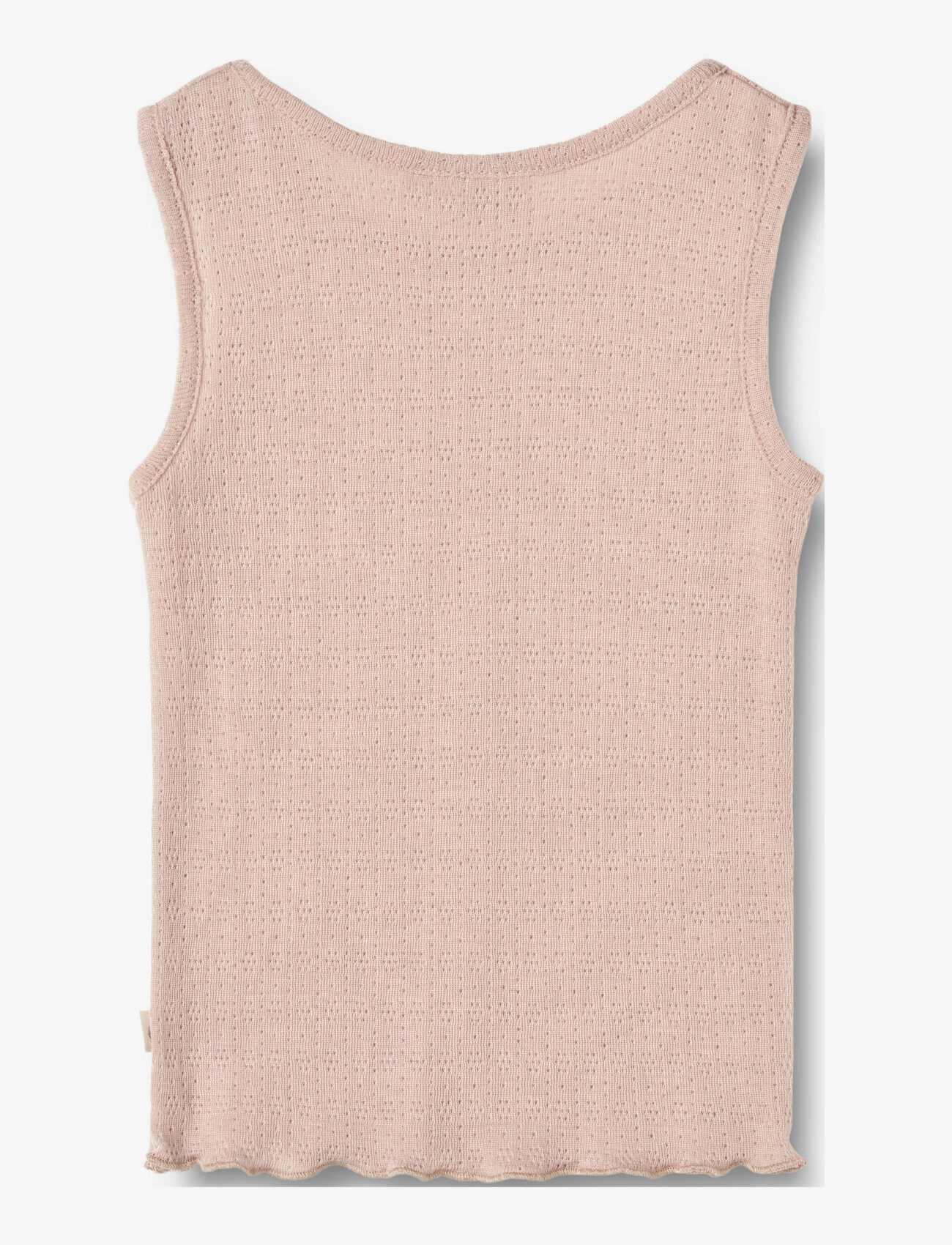 Wheat - Wool Silk Singlet Cilia - pale lilac - 1