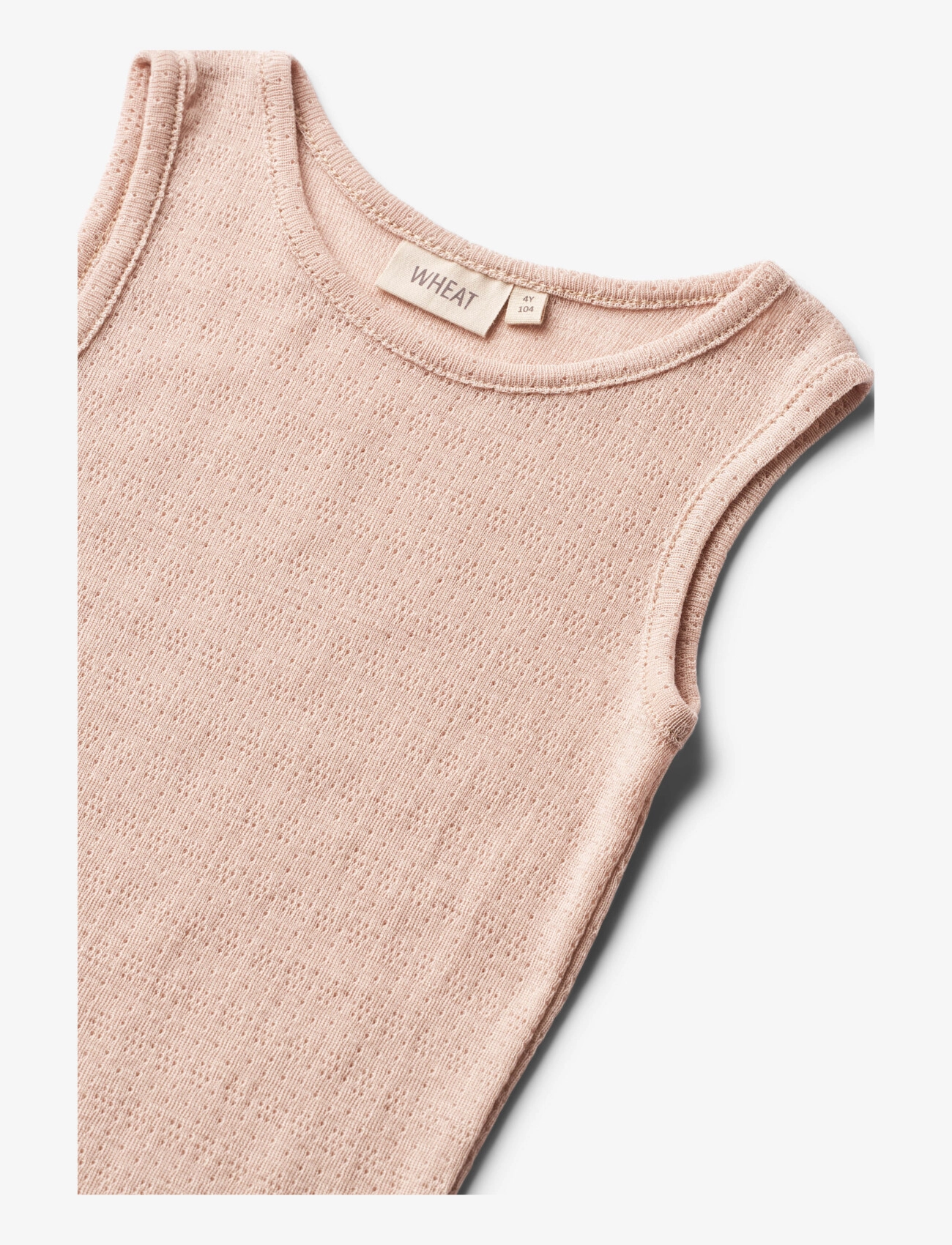 Wheat - Wool Silk Singlet Cilia - pale lilac - 2